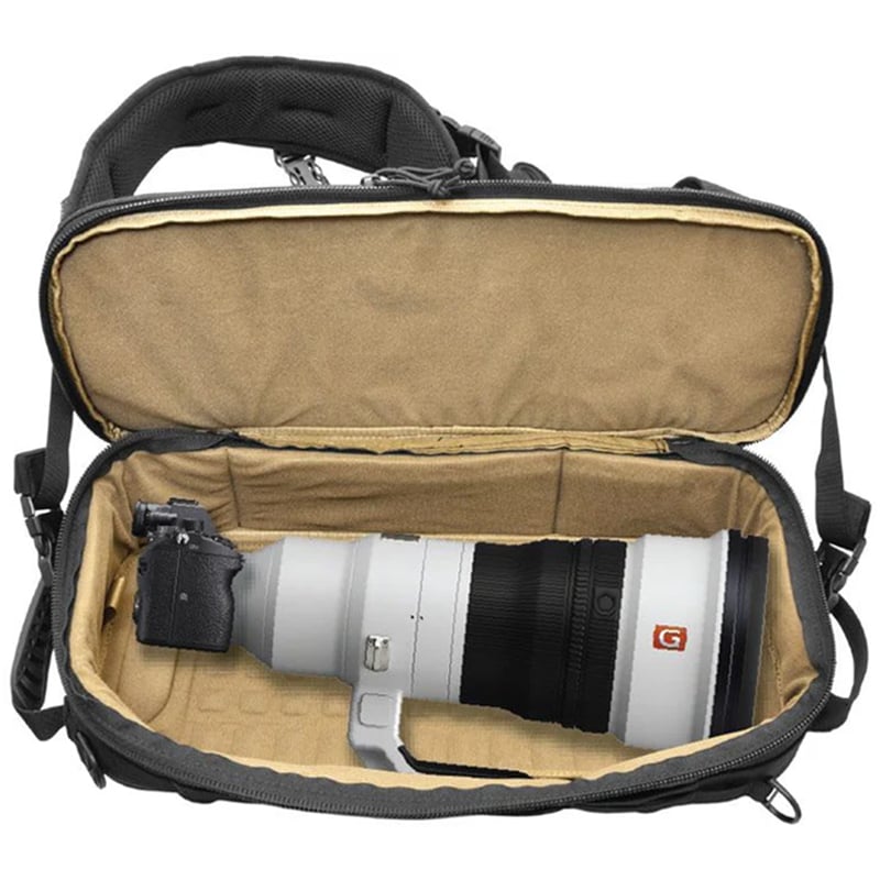 Ramenní batoh Hazard 4 Plan-B Hard Shell Sling Pack 16 l – Černý