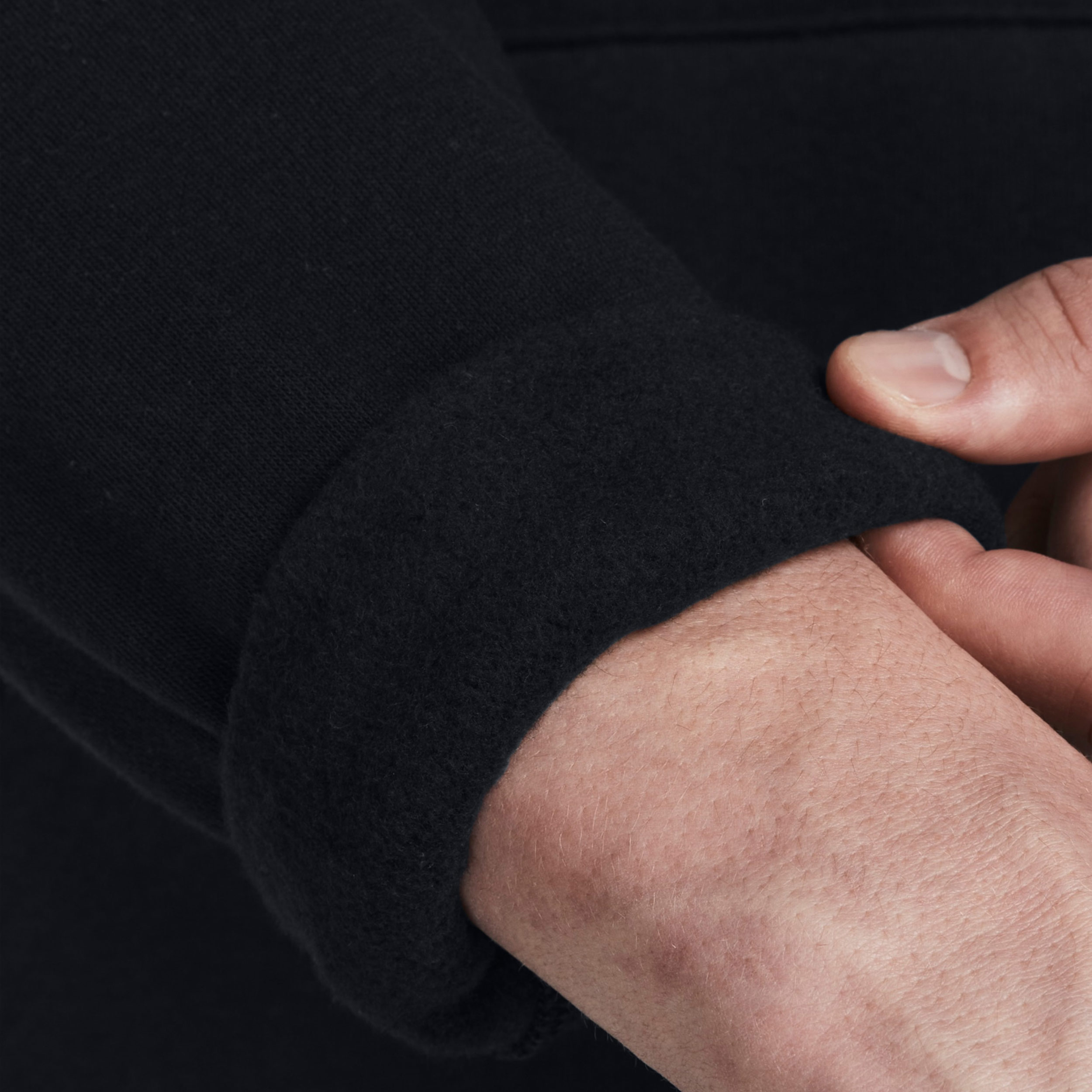 Mikina Under Armour Icon Fleece Full-Zip Hoodie - Black