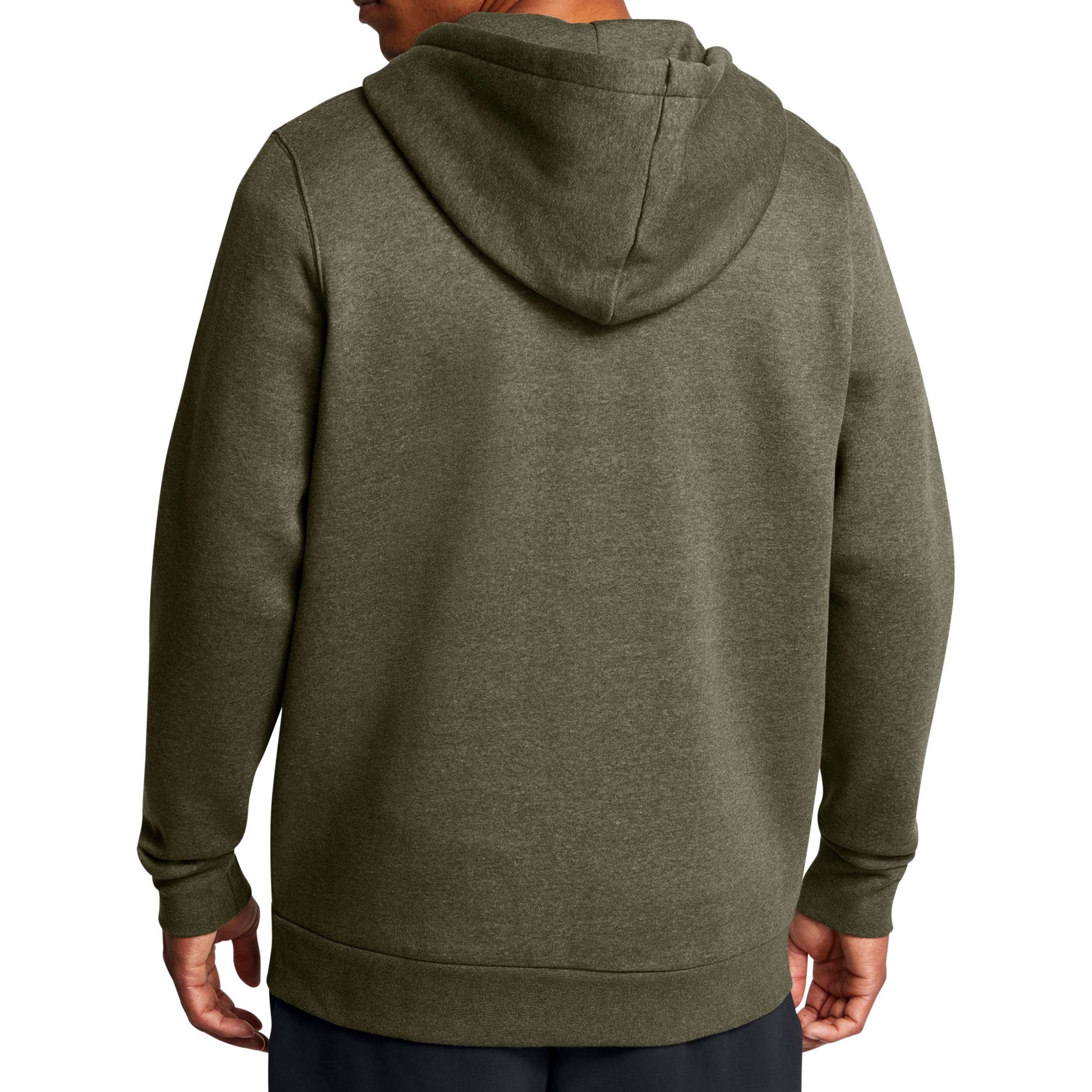 Mikina Under Armour Icon Fleece Full-Zip Hoodie - OD Green