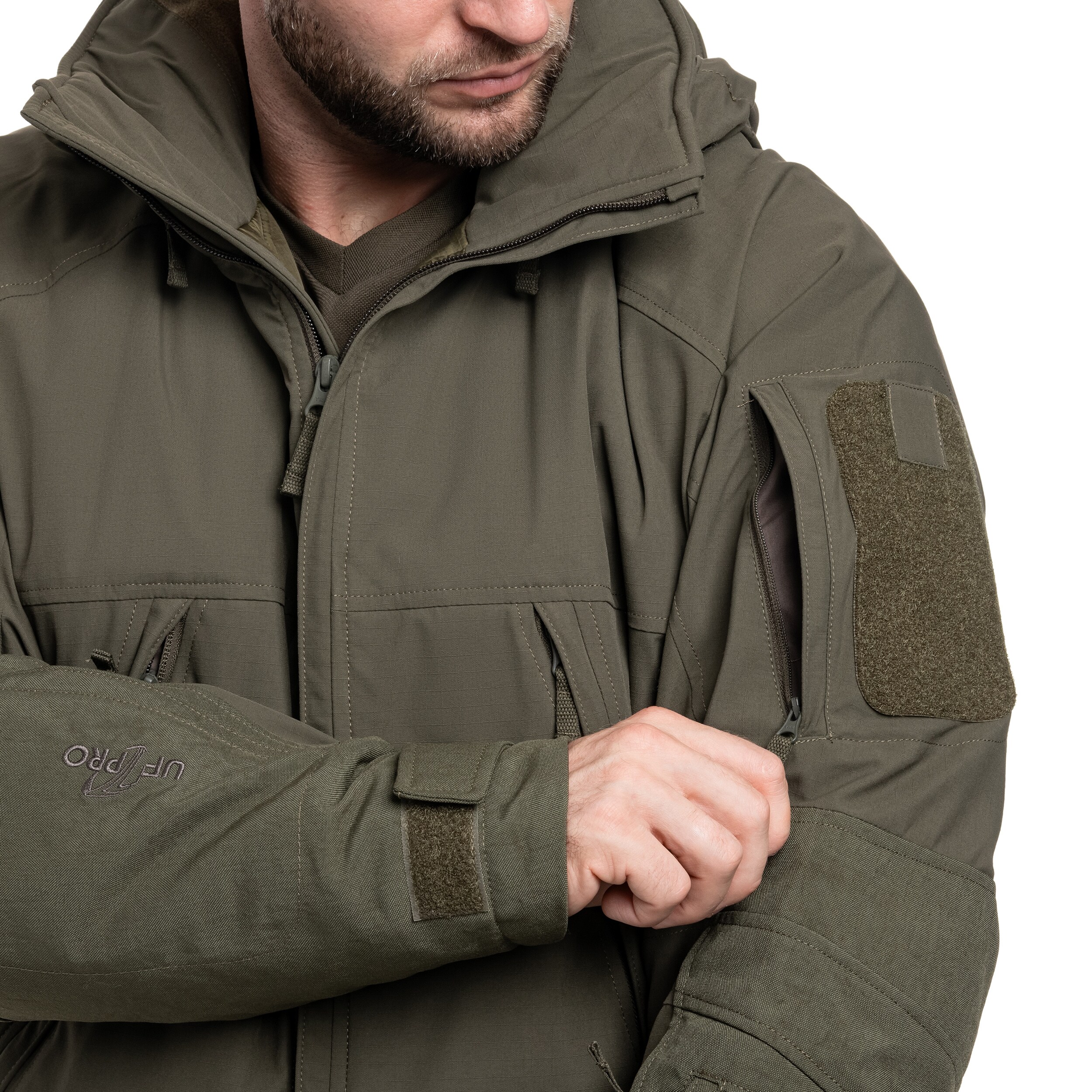 Bunda UF PRO Delta OL 4.0 Tactical Winter Jacket - Brown Grey