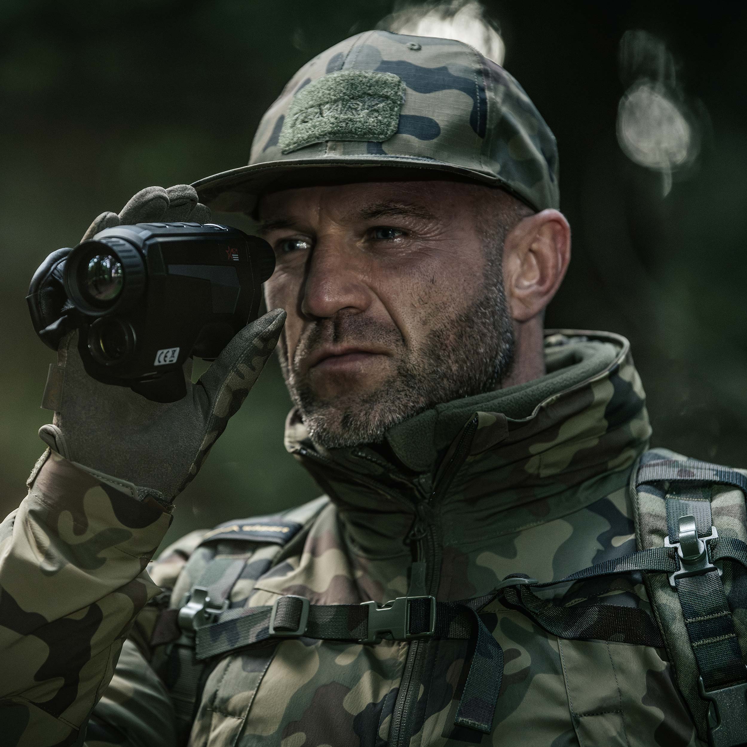 Taktické rukavice Mechanix Wear Original - wz.93 Pantera PL Woodland