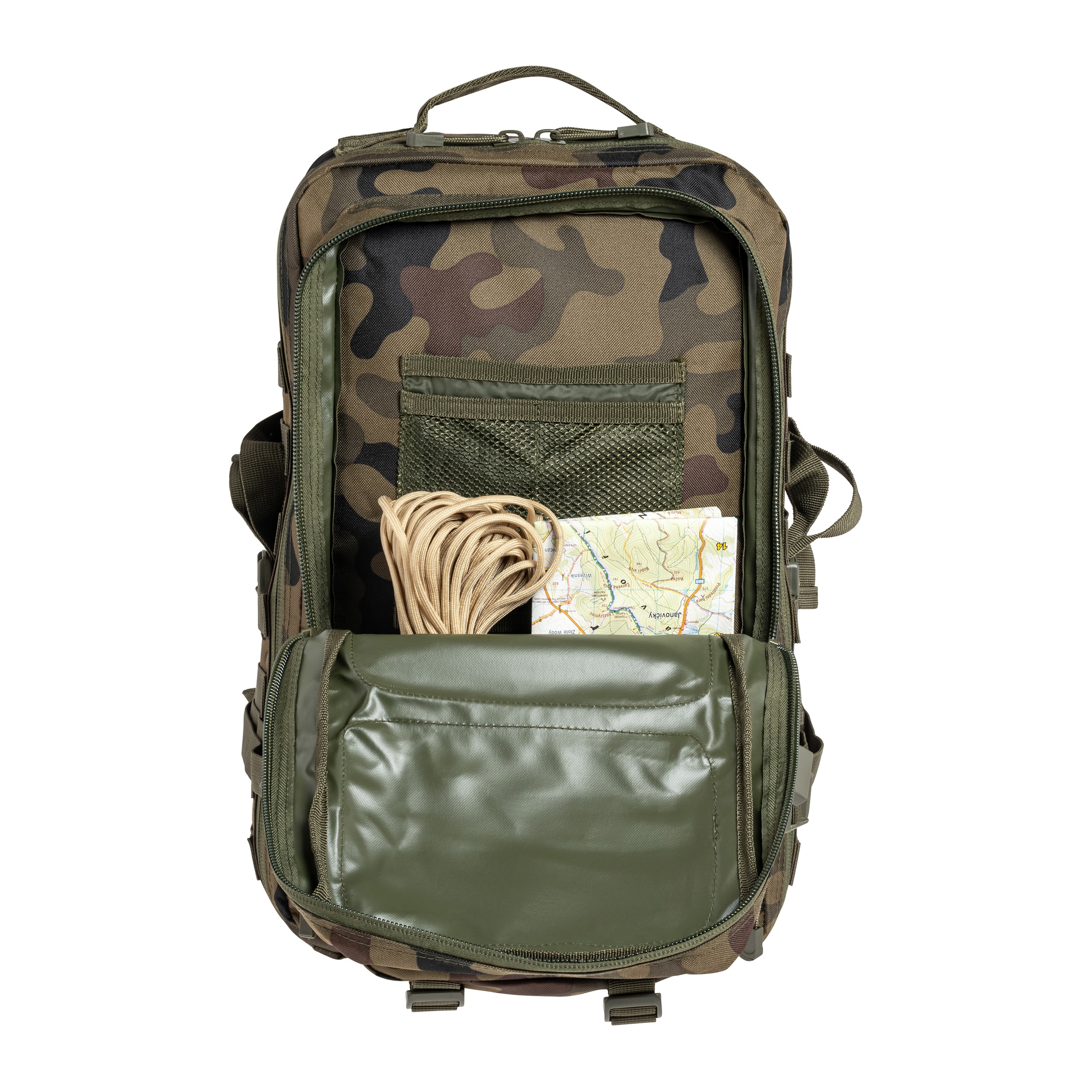 Batoh Brandit US Cooper 40 l – wz.93 Pantera PL Woodland