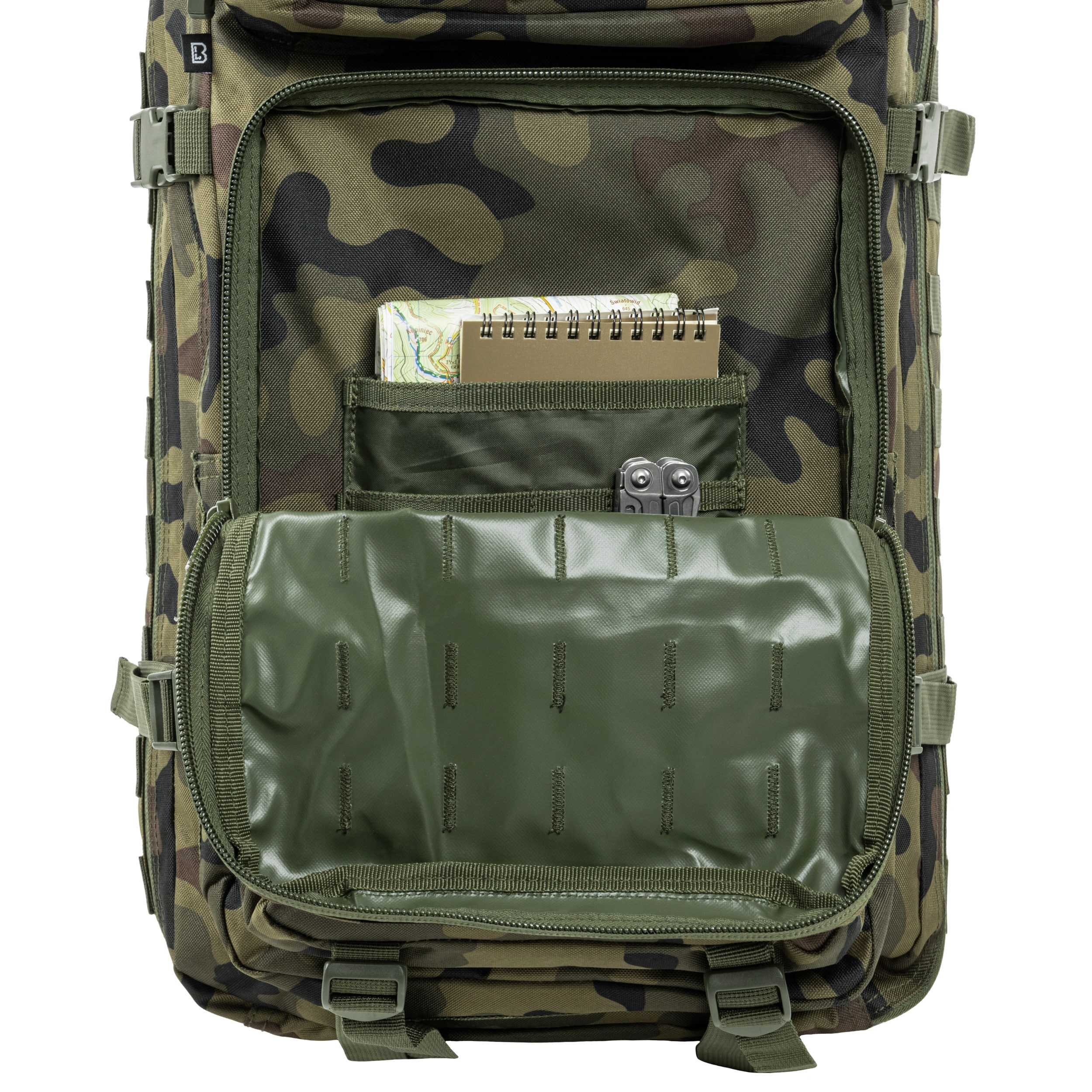 Batoh Brandit US Cooper XL 65 l – wz.93 Pantera PL Woodland