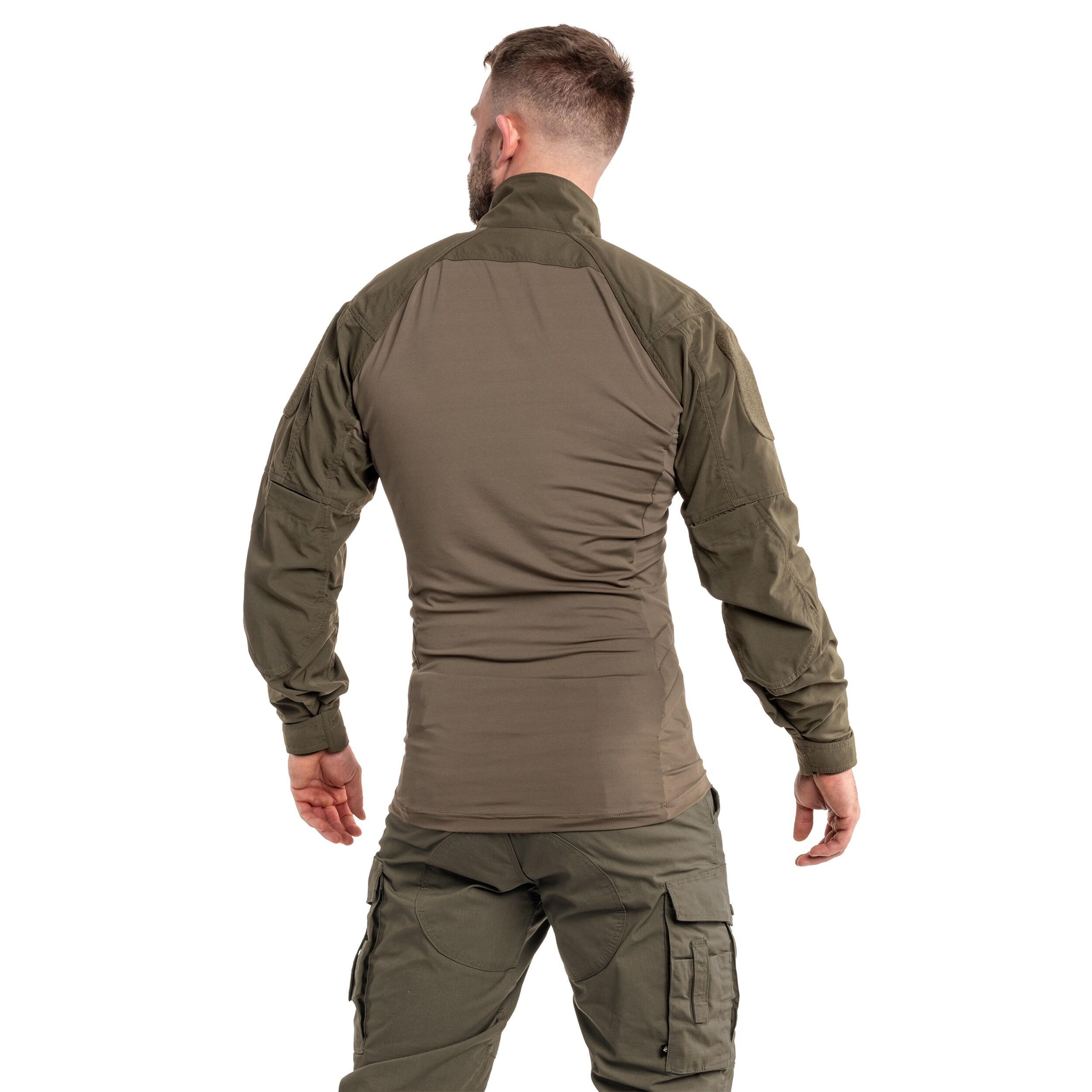 Mikina UF PRO Tropic Thunder Combat Shirt - Brown Grey