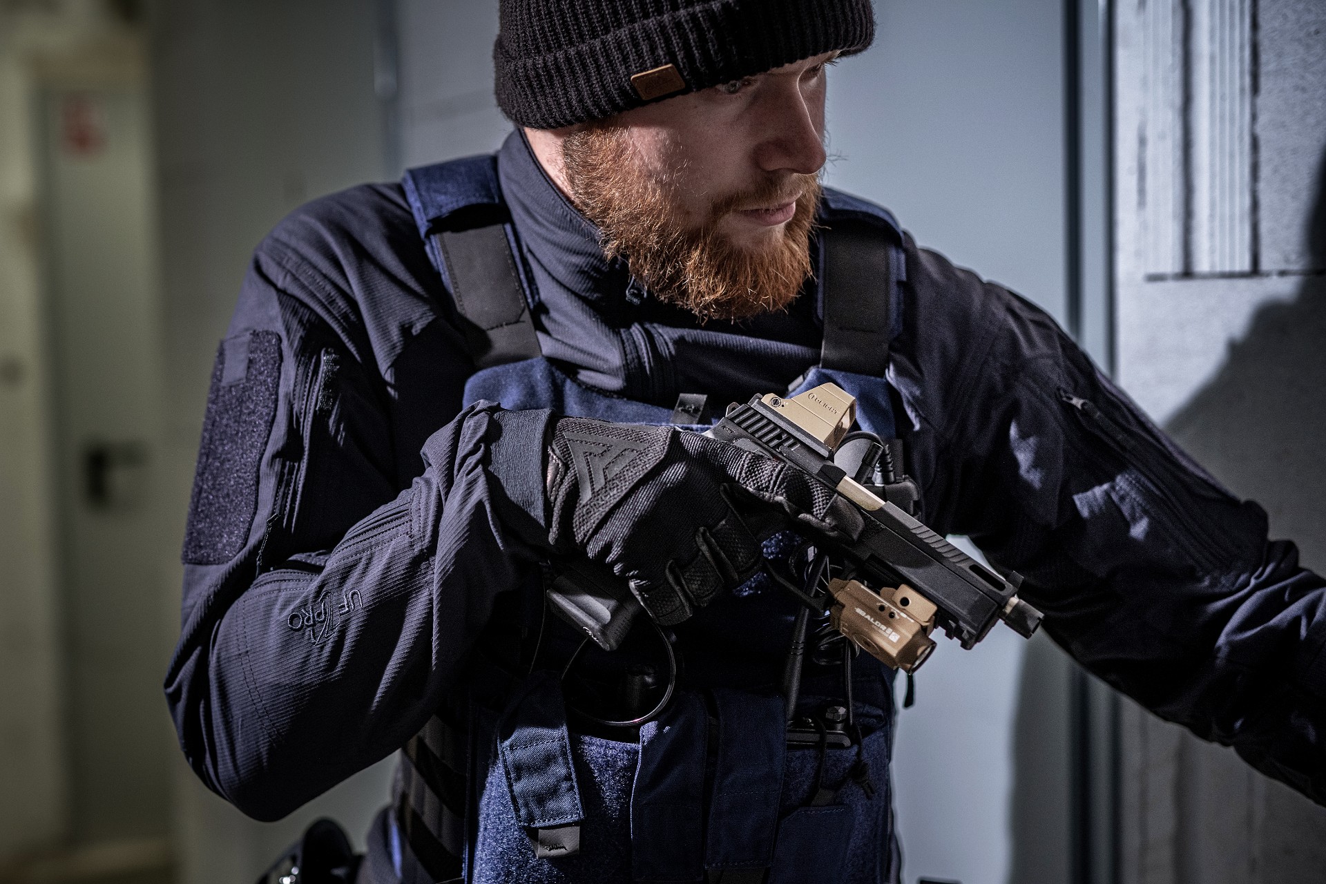 Bunda UF PRO Hunter FZ Gen.2 Tactical Softshell - Navy Blue