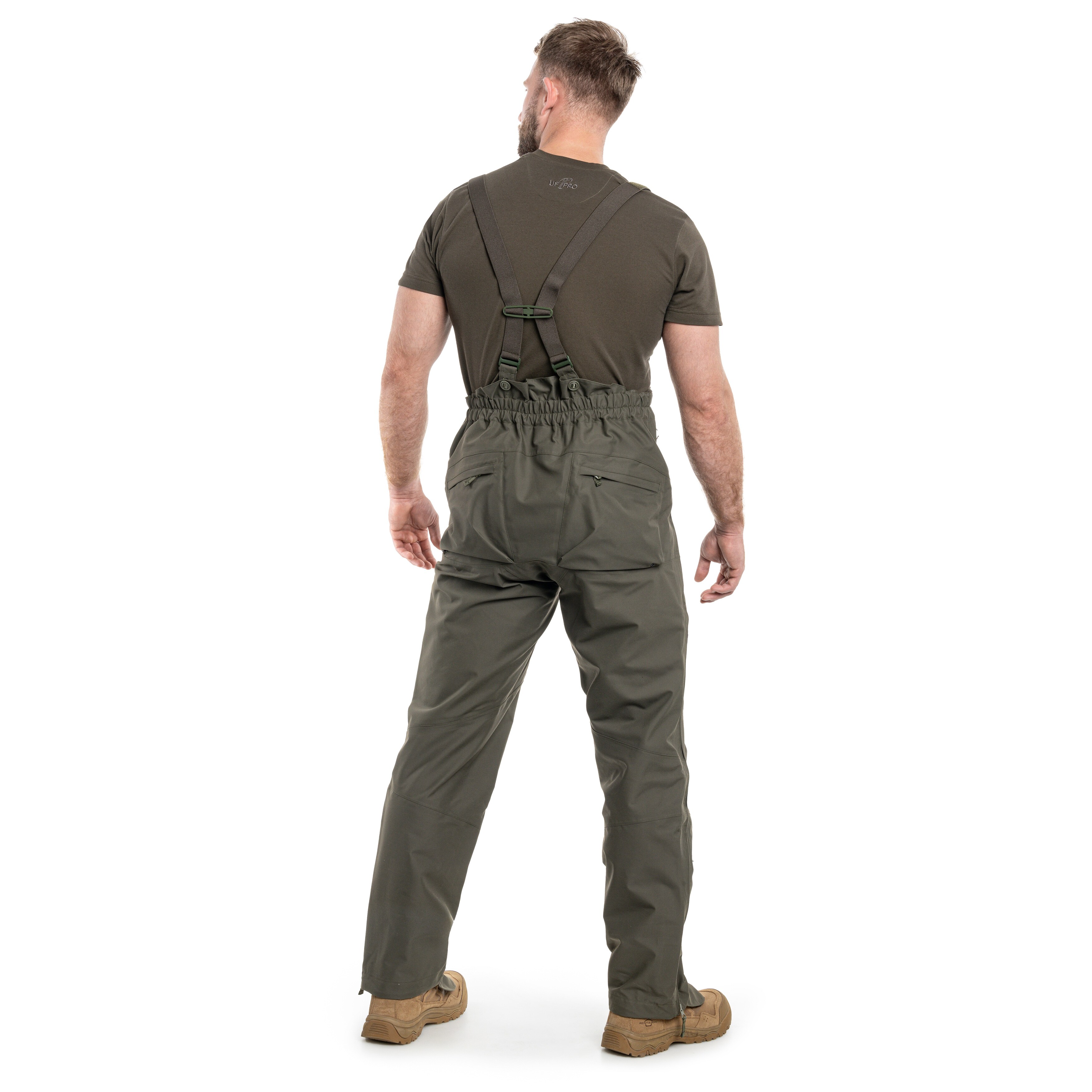 Kalhoty voděodolné UF PRO Monsoon XT Tactical Rain Pants - Brown Grey
