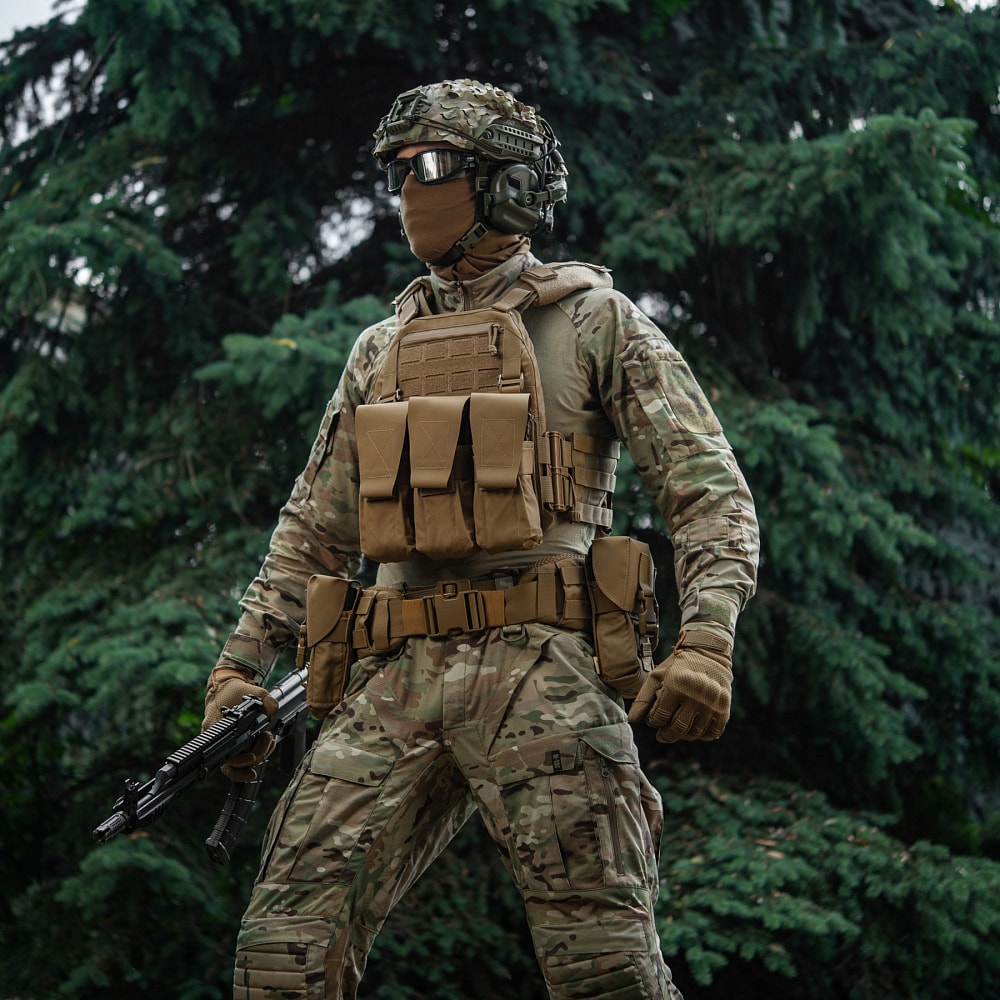 Taktická vesta typu Plate Carrier M-Tac Cuirass Elite Gen. II - Coyote