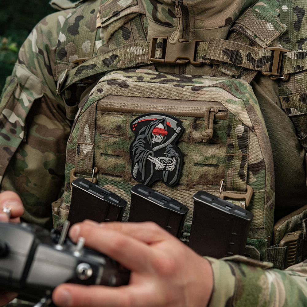 Nášivka M-Tac FPV Operator PVC - Black/Grey