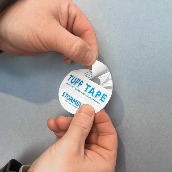 Sada kulatých záplat Stormsure Tuff Tape 75 mm - 2 ks