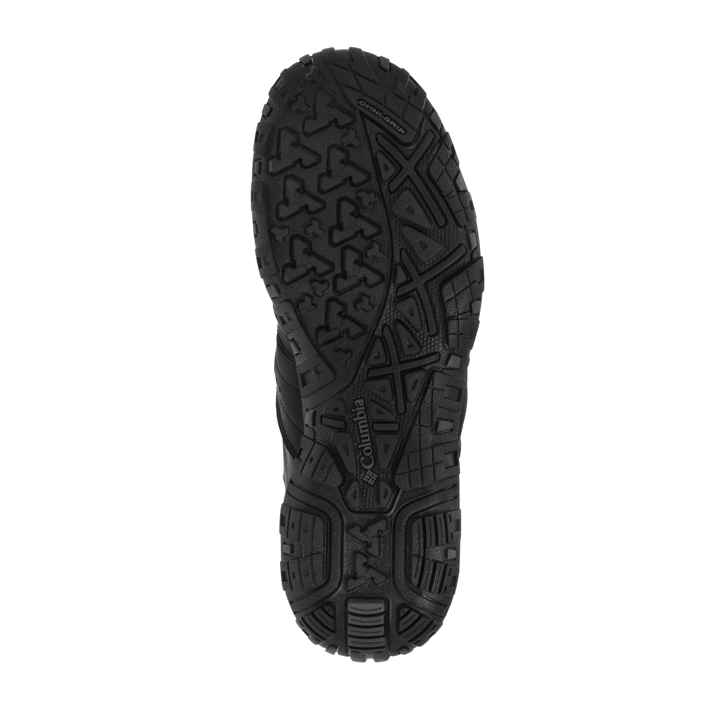 Boty Columbia Woodburn II Mid Waterproof - Black/Goldenrod