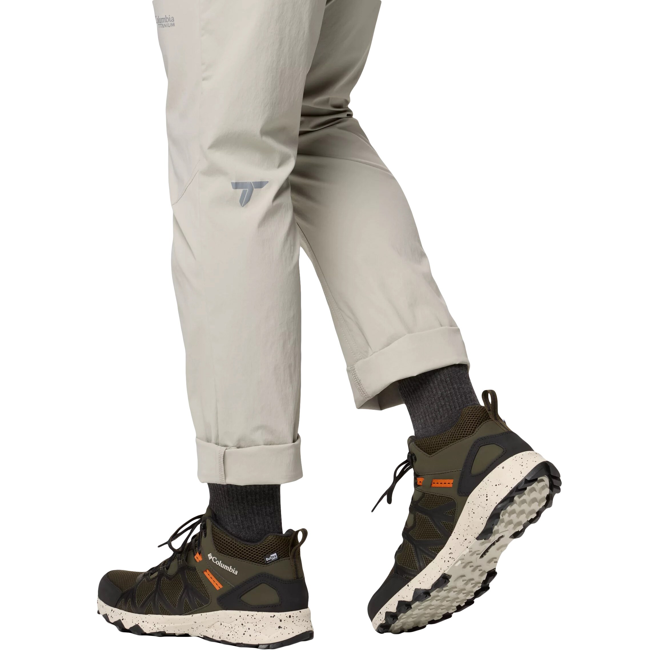 Boty Columbia PeakFreak II Mid OutDry - Deep Olive/Desert Sun