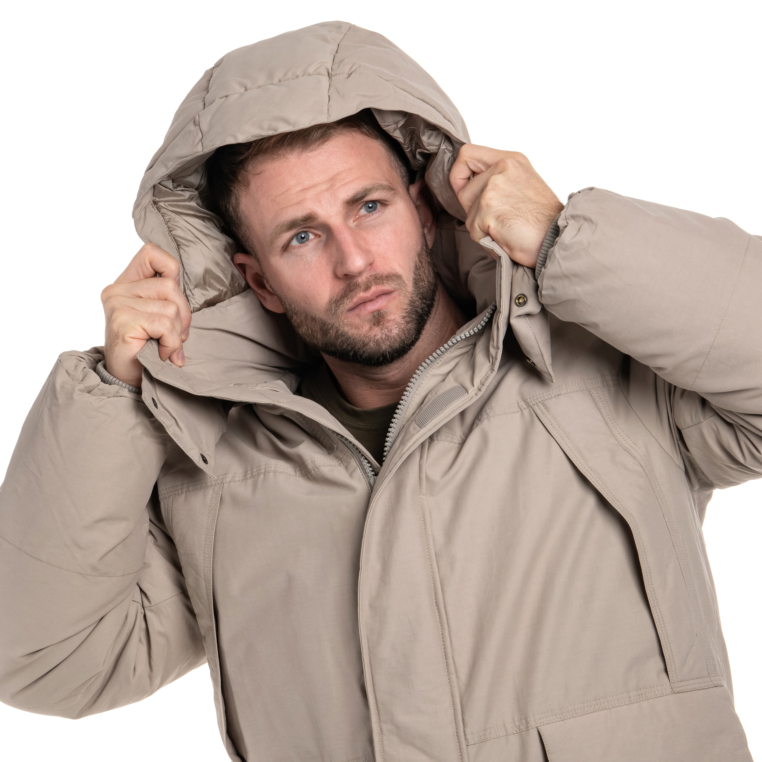 Bunda Alpha Industries Puffer Parka - Vintage Sand