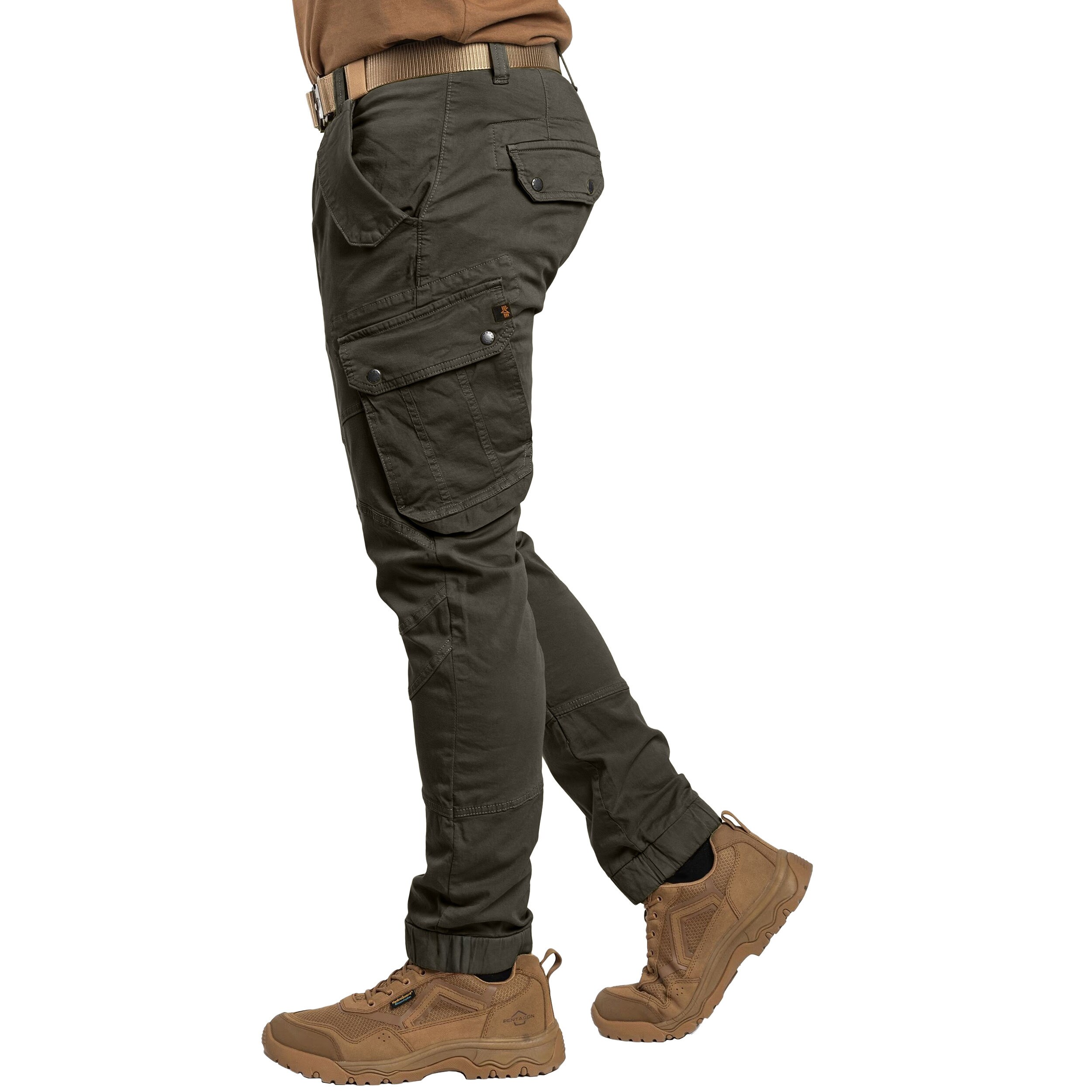 Kalhoty Alpha Industries Combat Pant LW – Grey/Black