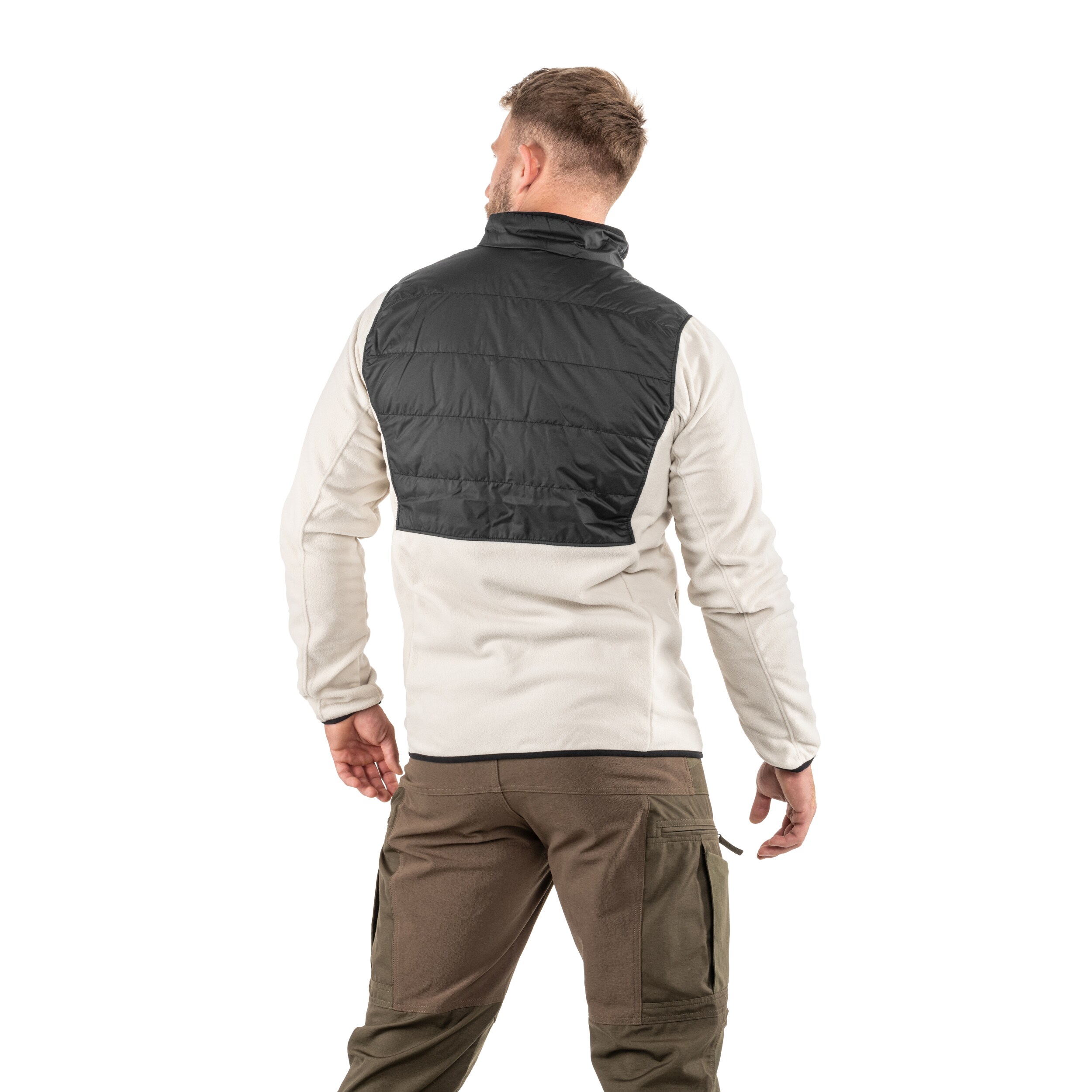 Mikina Columbia Basin Butte II Hybrid Fleece Jacket - Dark Stone