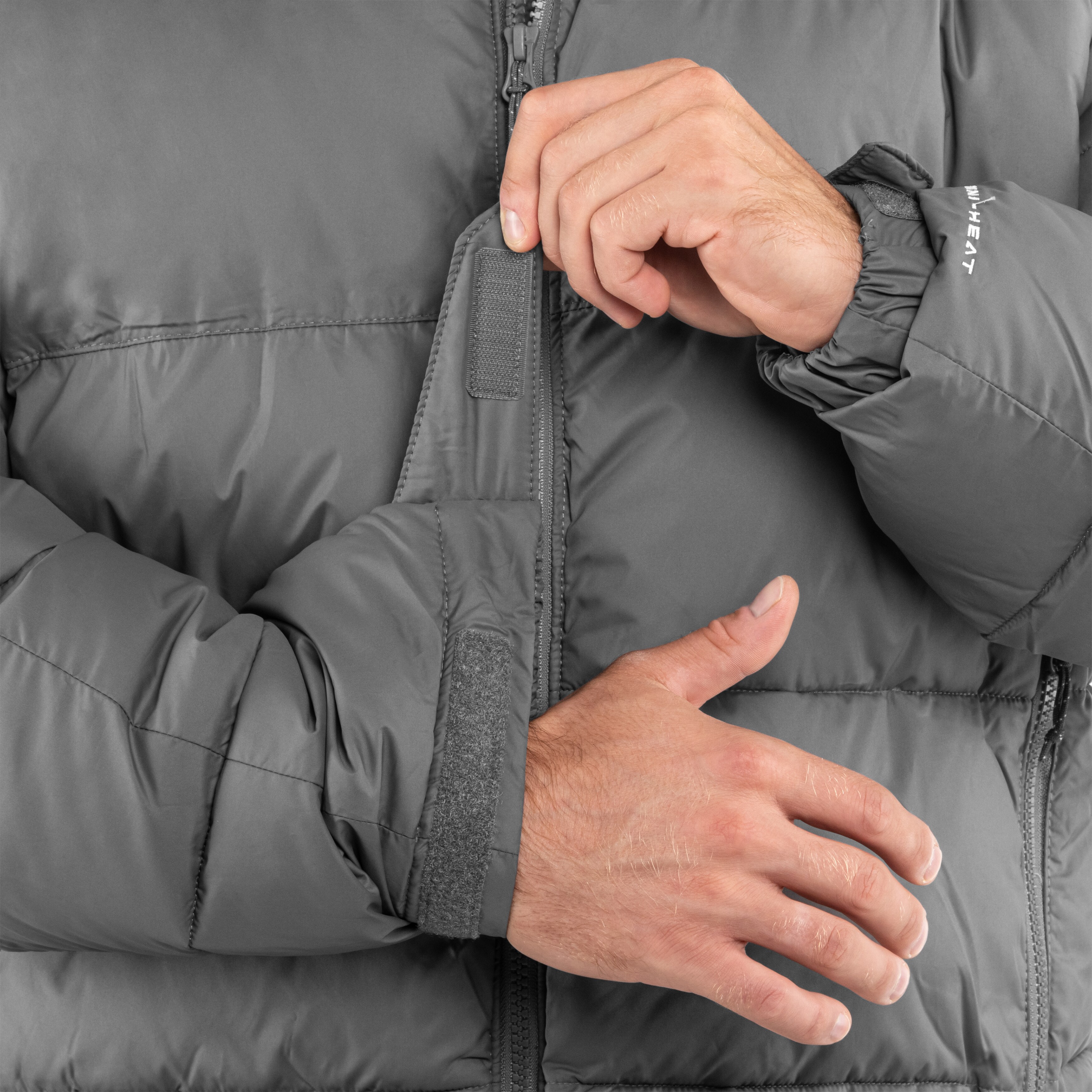 Bunda Columbia Pike Lake II Hooded Jacket - City Grey