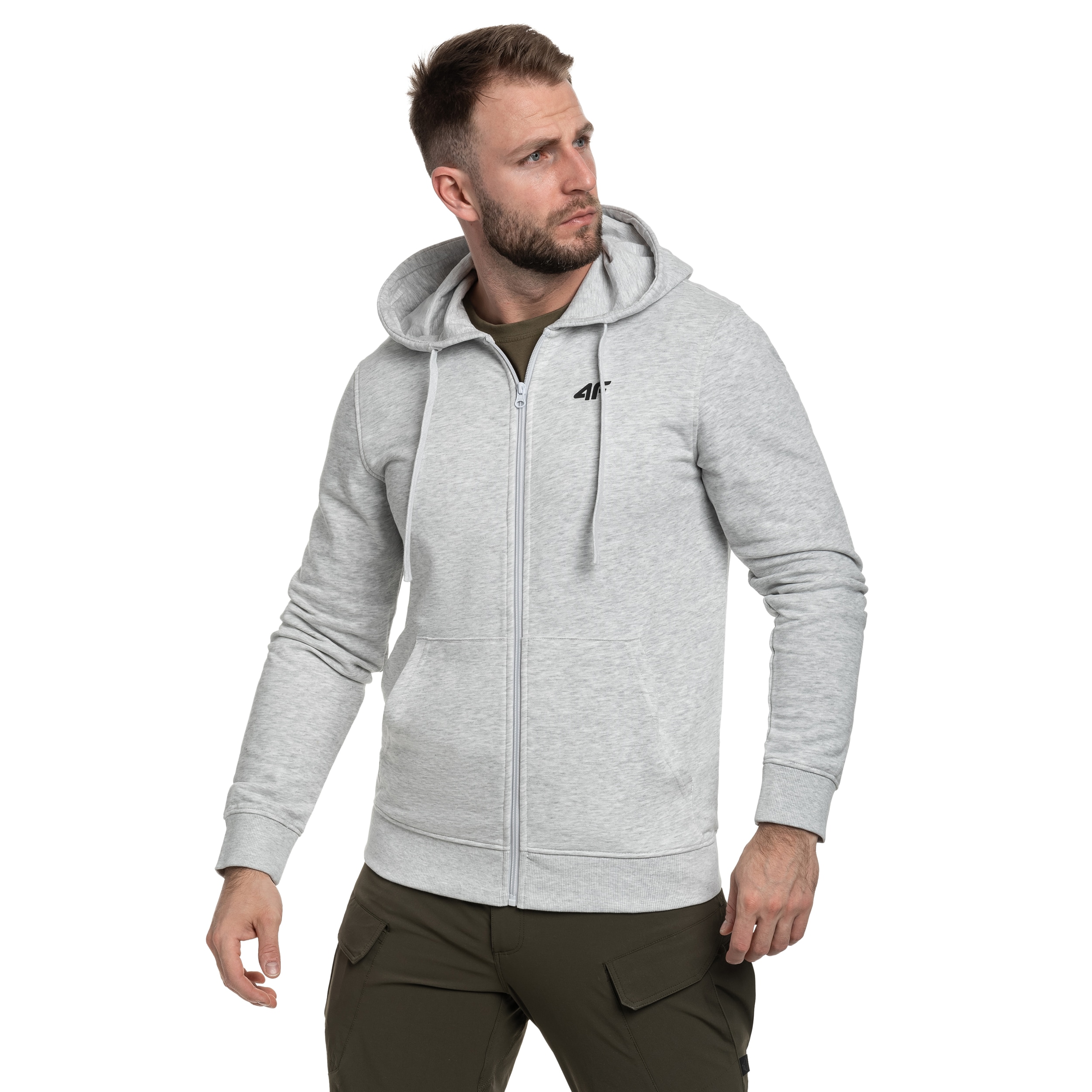 Mikina 4F M1466 - šedá