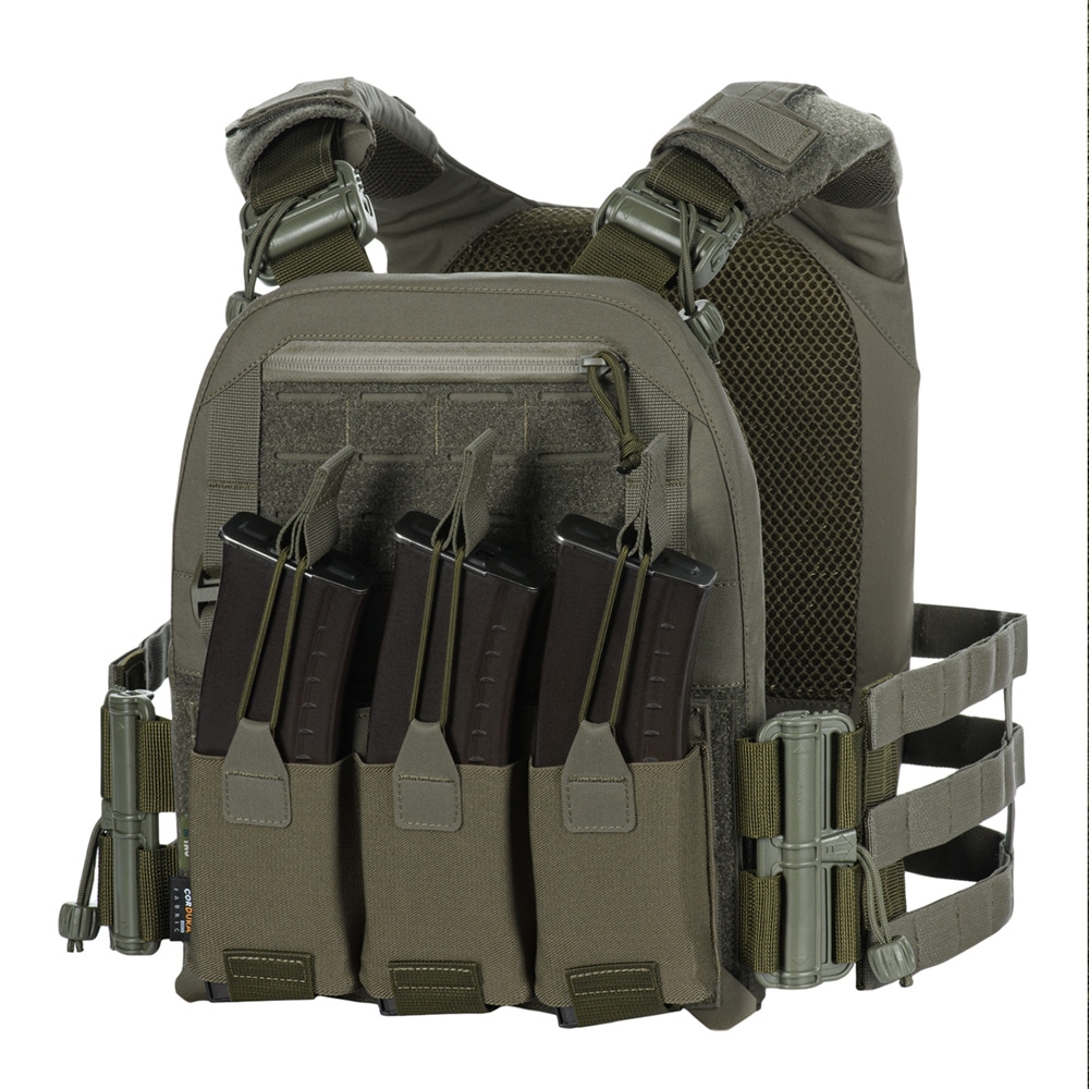 Taktická vesta typu Plate Carrier M-Tac Cuirass Fast Elite - Ranger Green