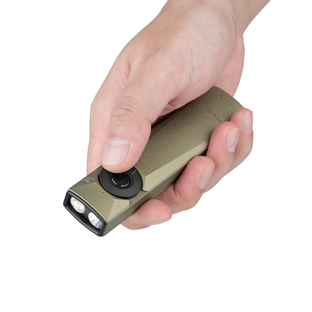 Svítilna s laserovým ukazatelem Olight Arkfeld Ultra UV Cool White OD Green - 1400 lumenů