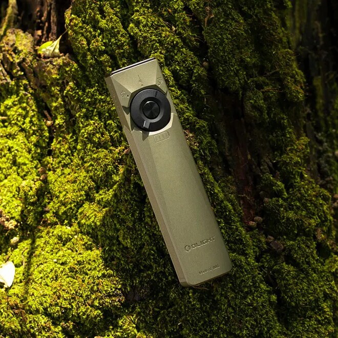 Svítilna s laserovým ukazatelem Olight Arkfeld Ultra UV Cool White OD Green - 1400 lumenů