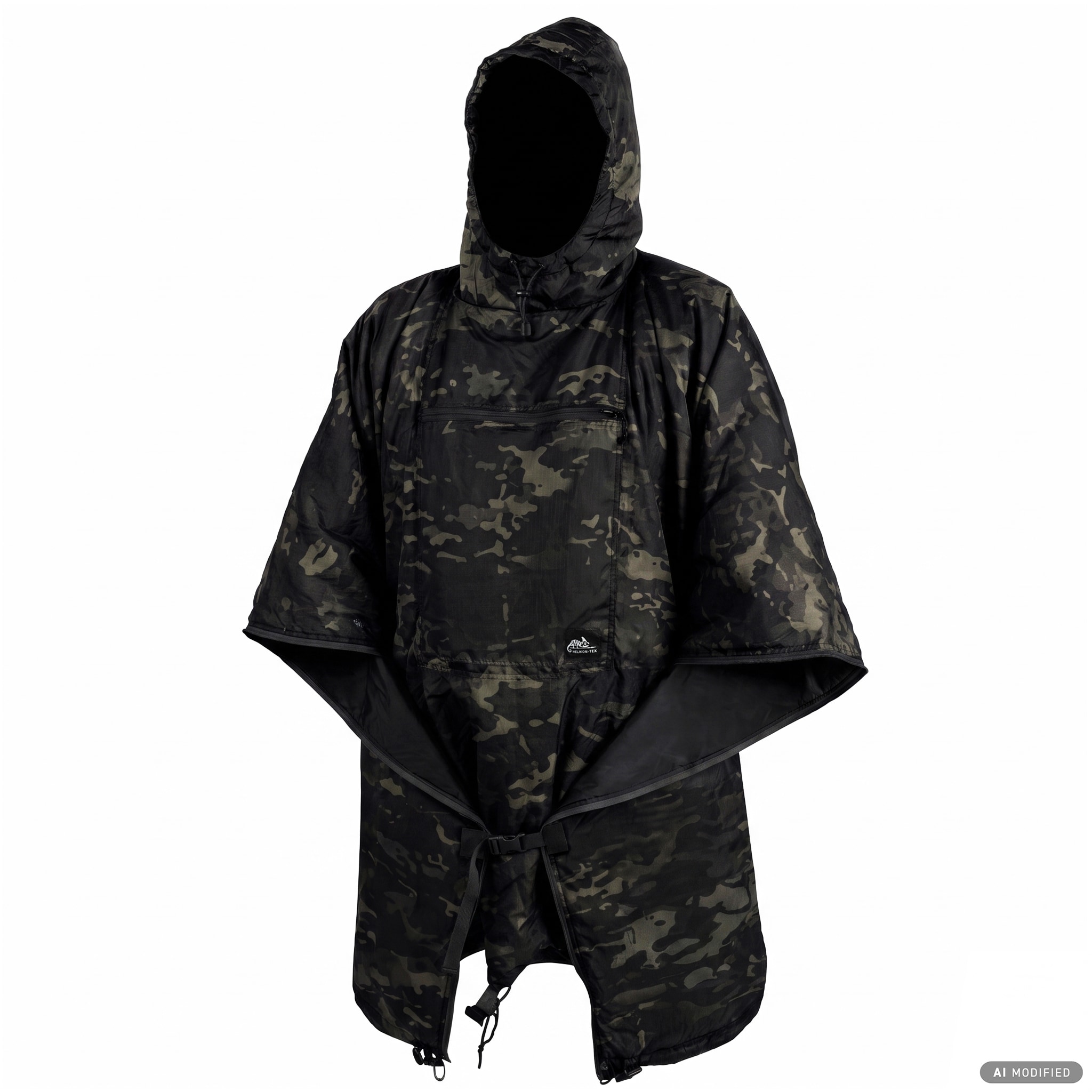 Pončo Helikon-Tex Swagman Roll Climashield Apex se spacím vakem – MultiCam Black