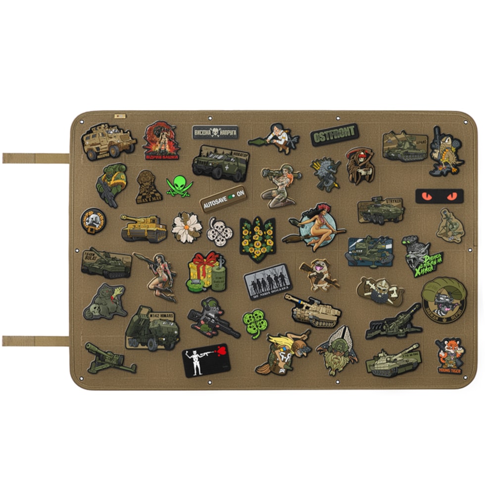 Panel na nášivky M-Tac 65 × 95 cm – Coyote