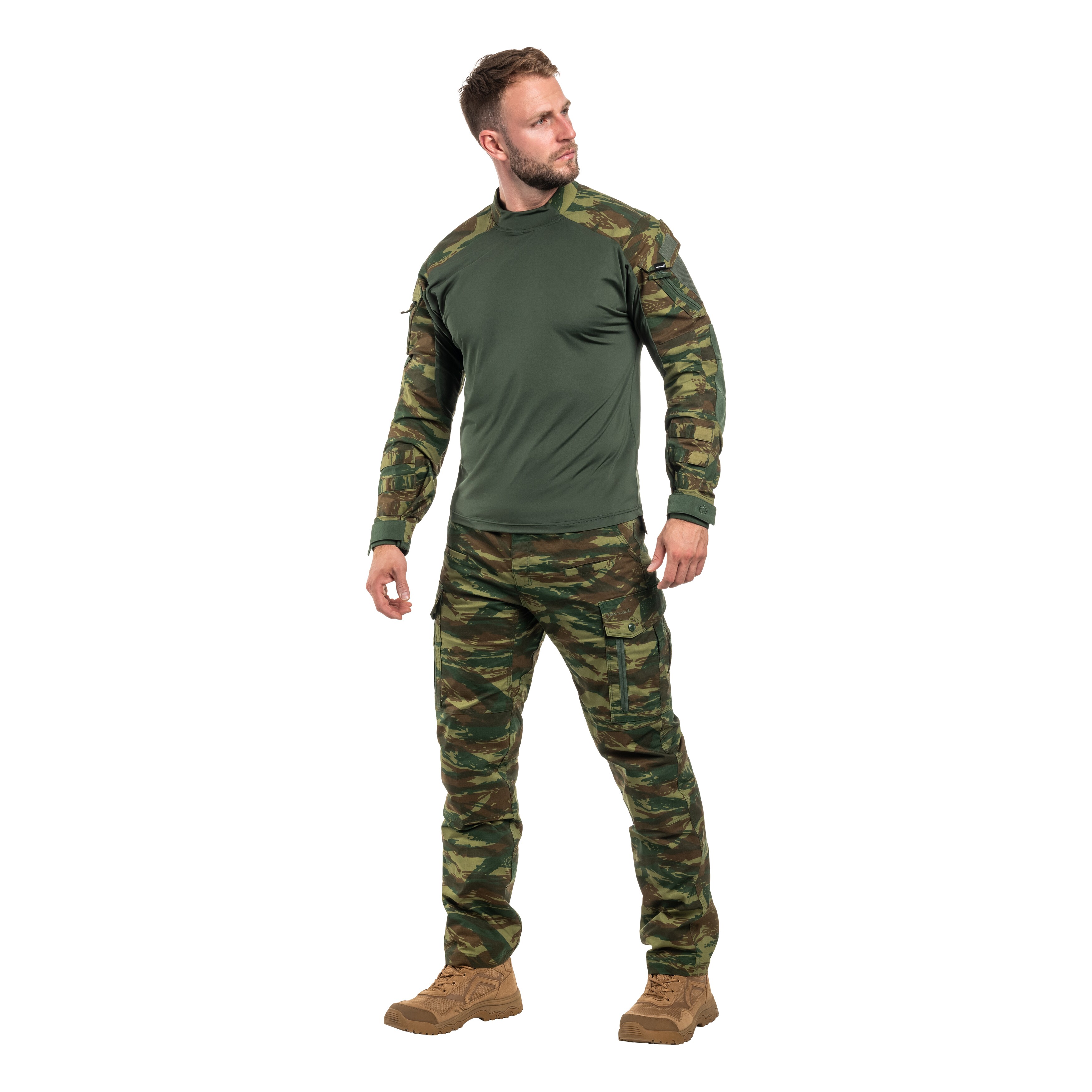 Mikina Pentagon Wolf Combat Shirt - Greek Lizard