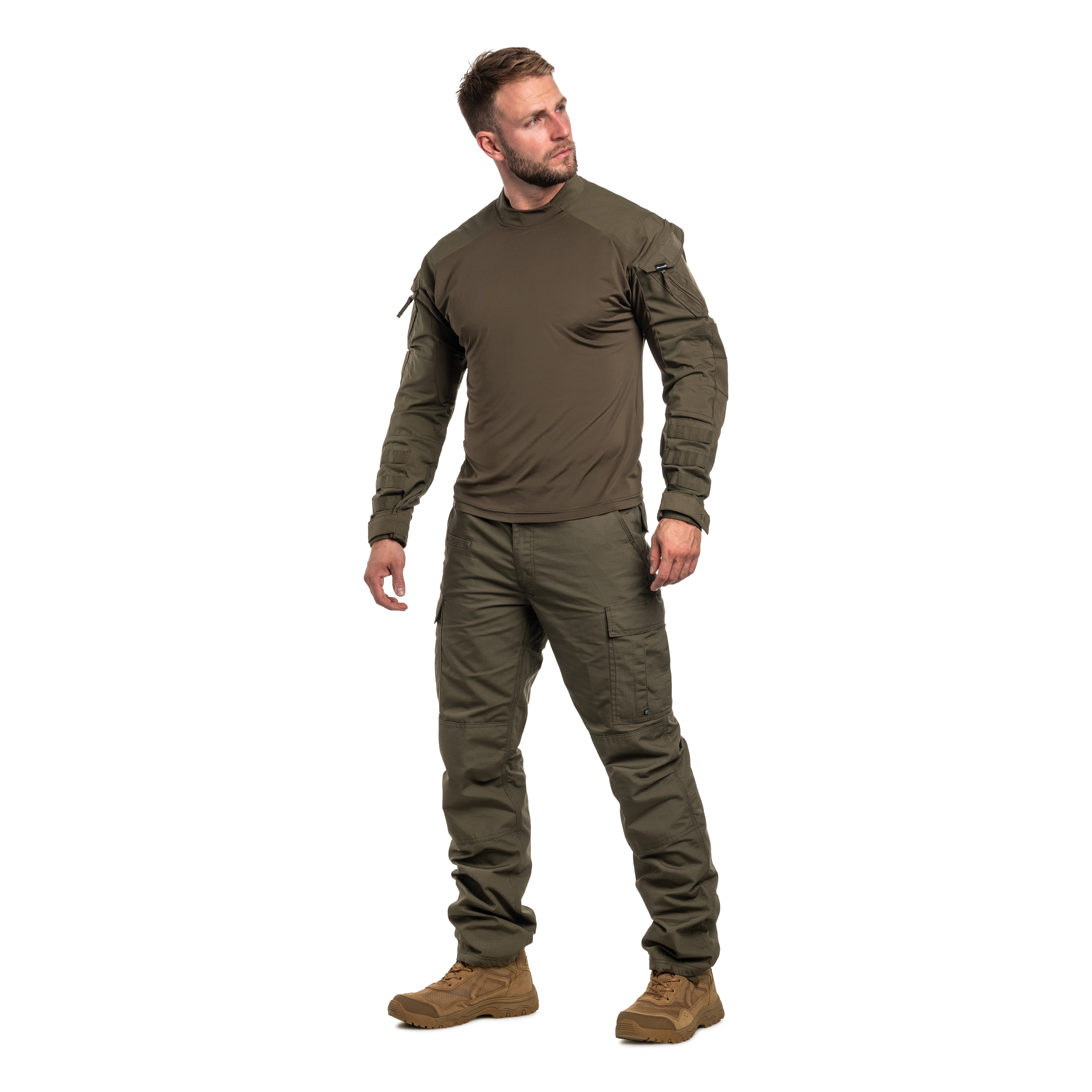 Mikina Pentagon Wolf Combat Shirt - Ranger Green