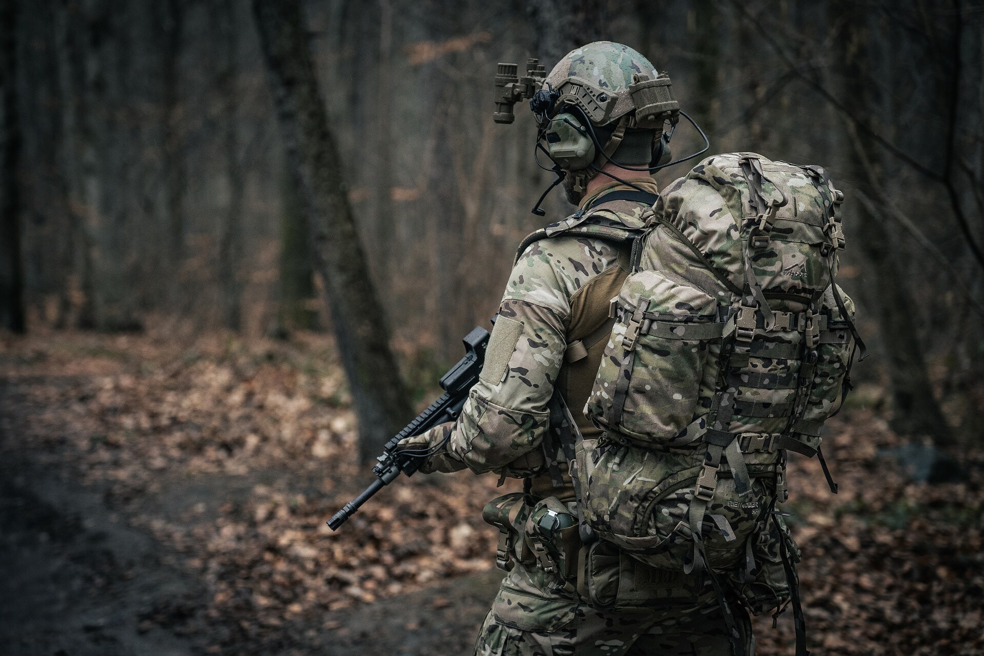 Aktivní chrániče sluchu Wosport HD-11 Gen. 5 - MultiCam