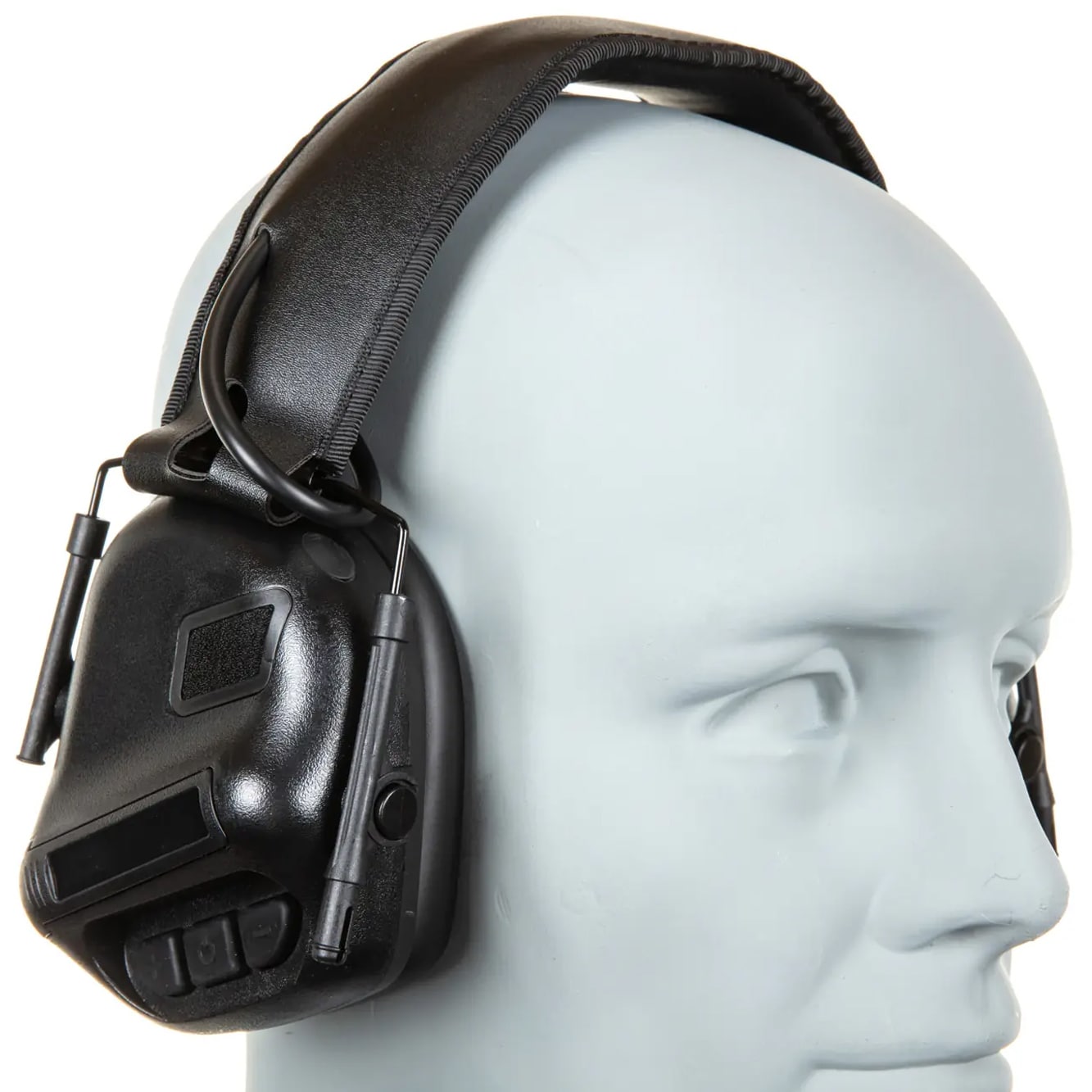 Aktivní chrániče sluchu Wosport HD-12 IPSC Gen. 5 – Black