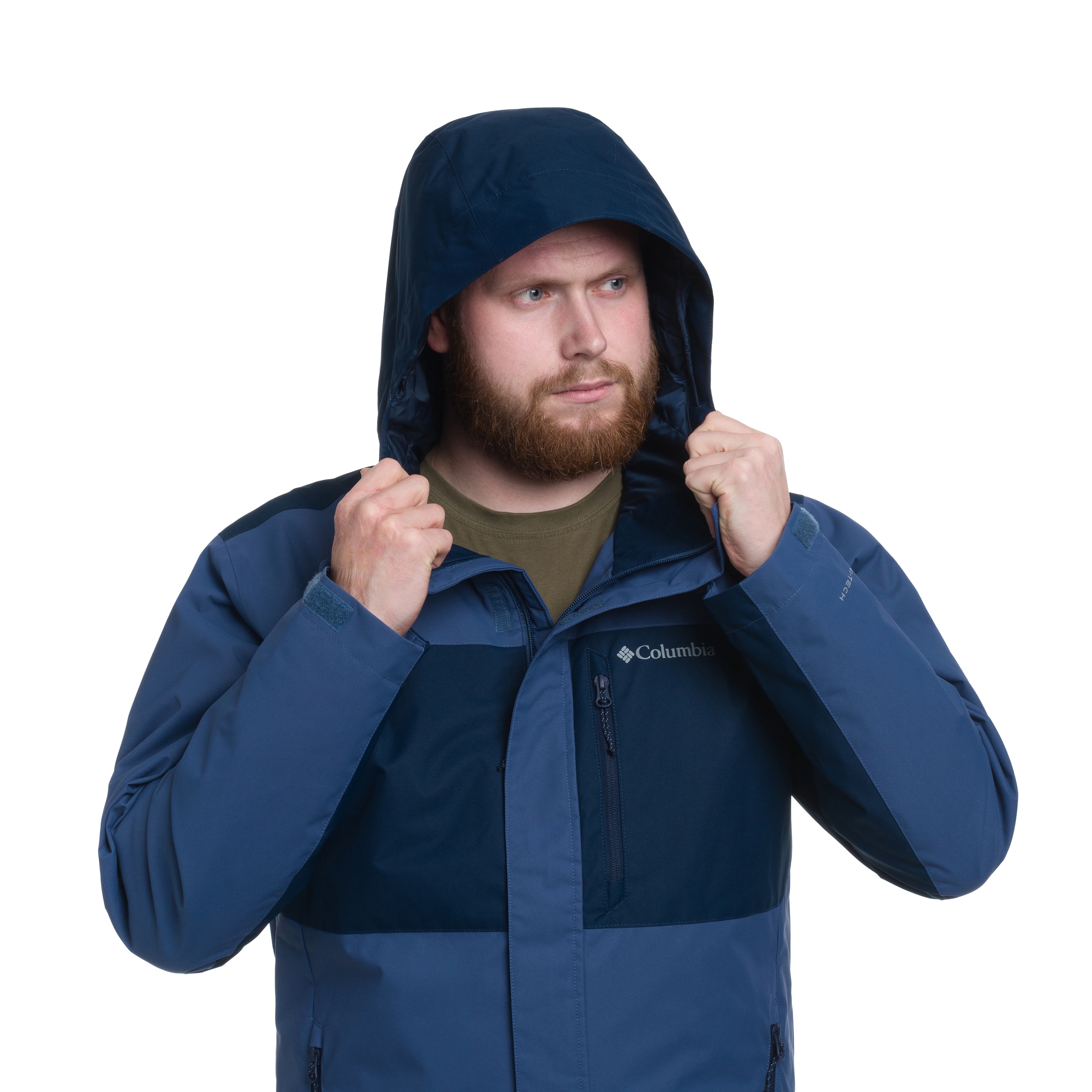 Bunda Columbia Tipton Peak III Insulated Jacket - Dark Mountain/Collegiate Navy