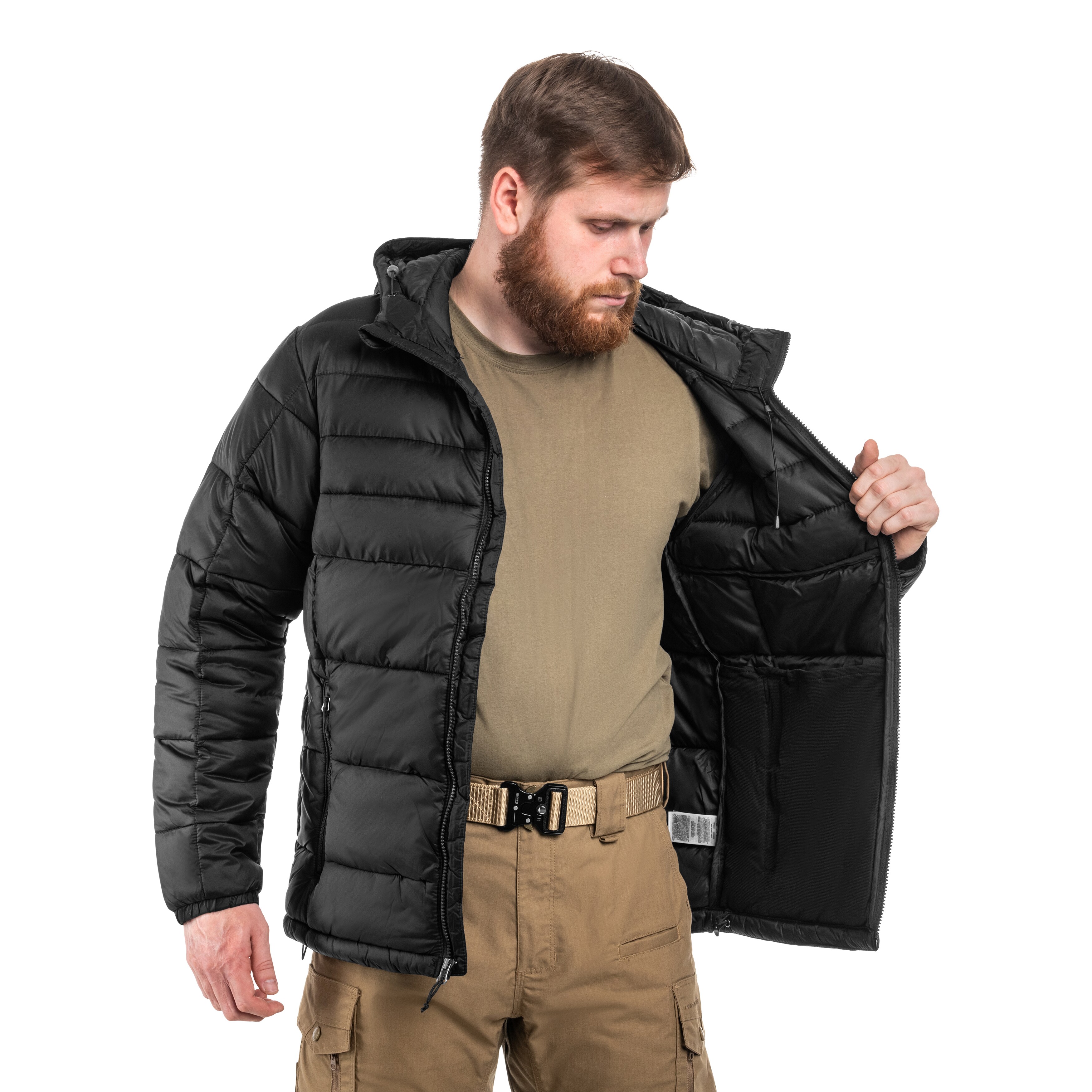 Bunda Columbia Buck Butte II Insulated Hooded - Black