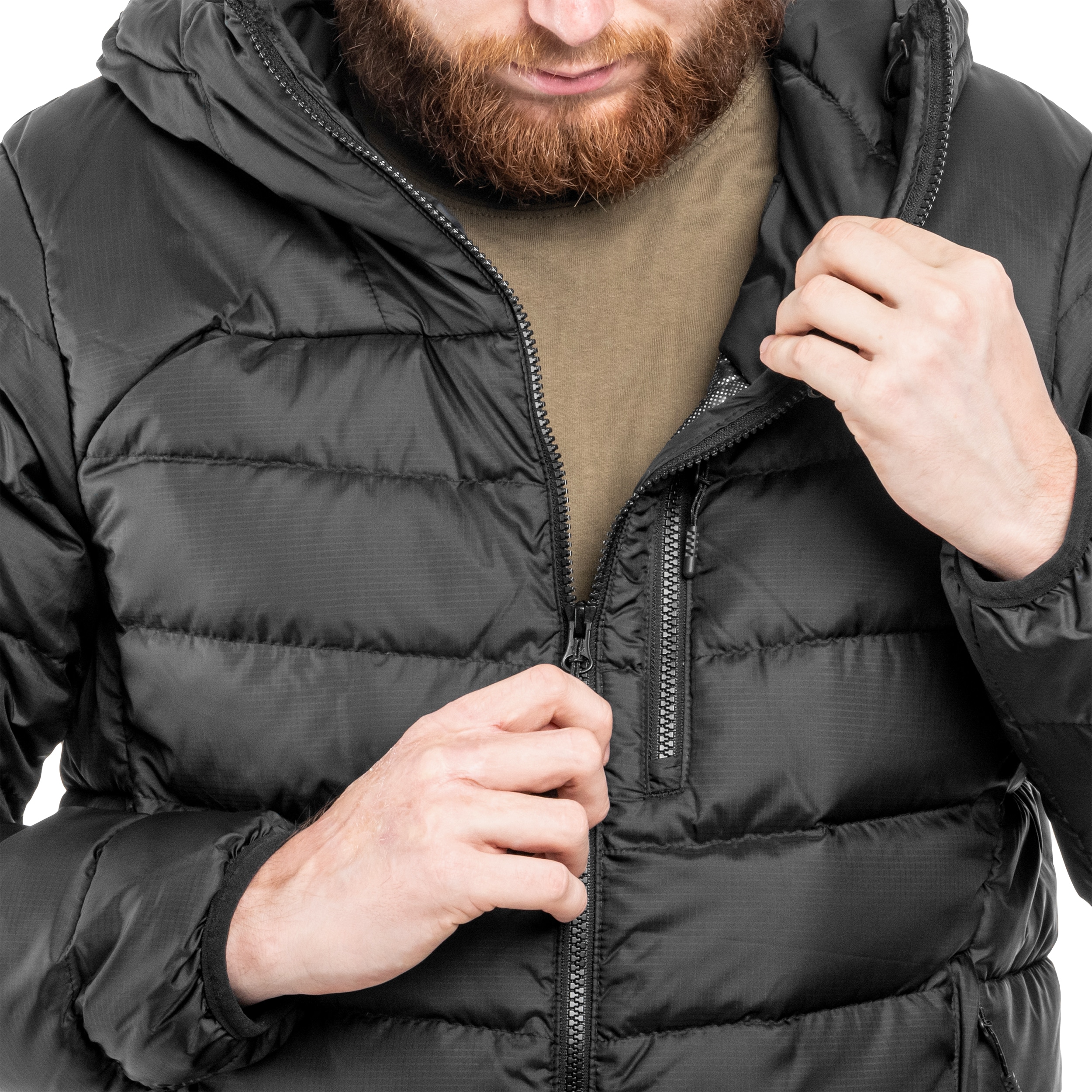 Bunda Columbia Autumn Park II Down Hooded Jacket  - Black