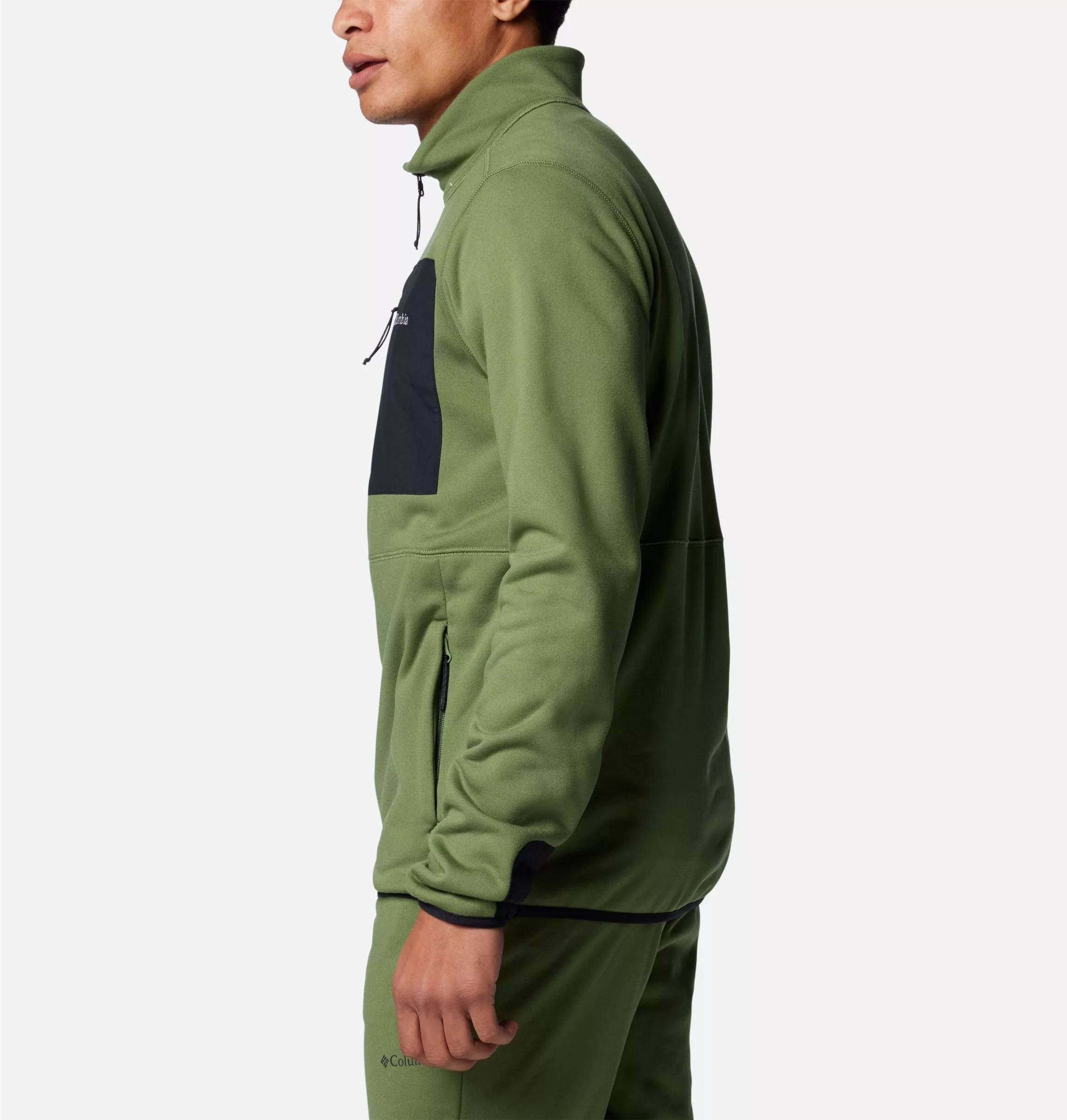 Technická fleesová mikina Columbia Hike II – Canteen/Black