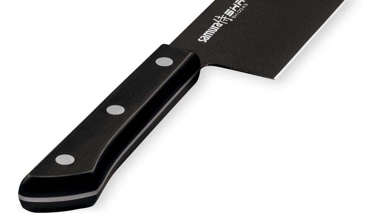 Kuchyňský nůž Samura Shadow Nakiri 17 cm – Black