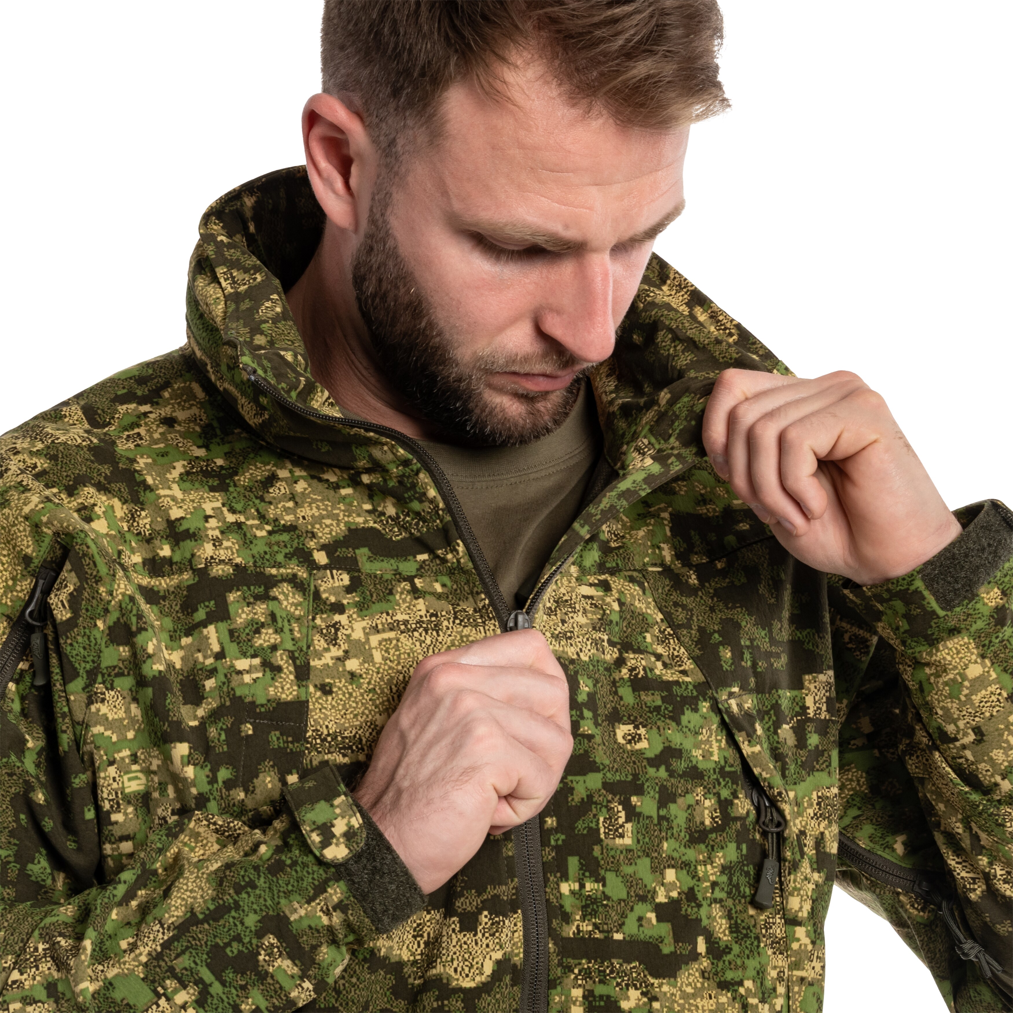 Bunda Helikon-Tex Trooper StormStretch Softshell MK2 - Pencott Wildwood