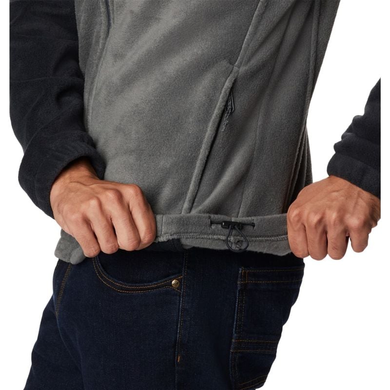 Fleesová mikina Columbia Steens Mountain – Black/Grill