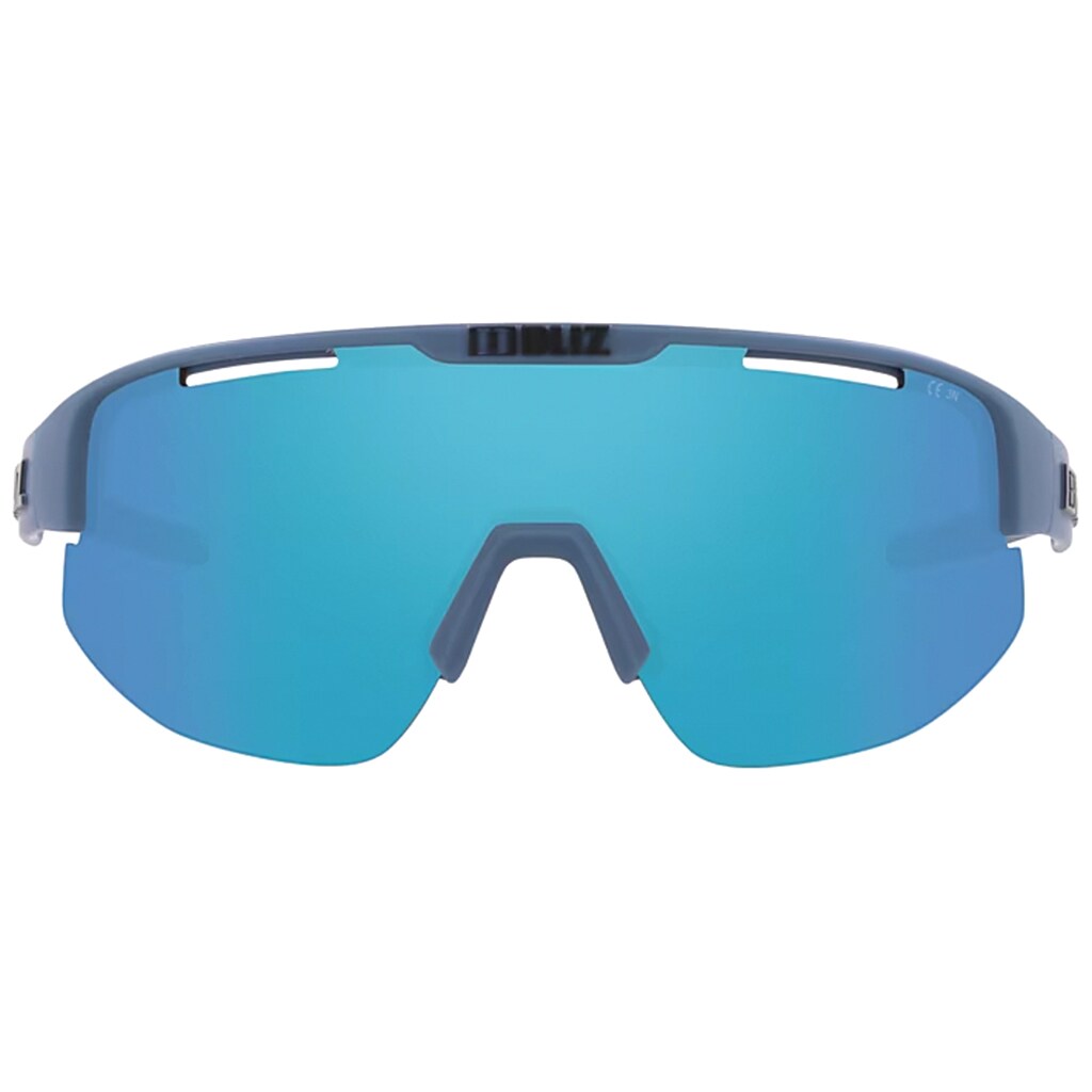 Sluneční brýle Bliz Matrix Small Nano Optics – Matte Blue/Smoke Mirror Ice Blue