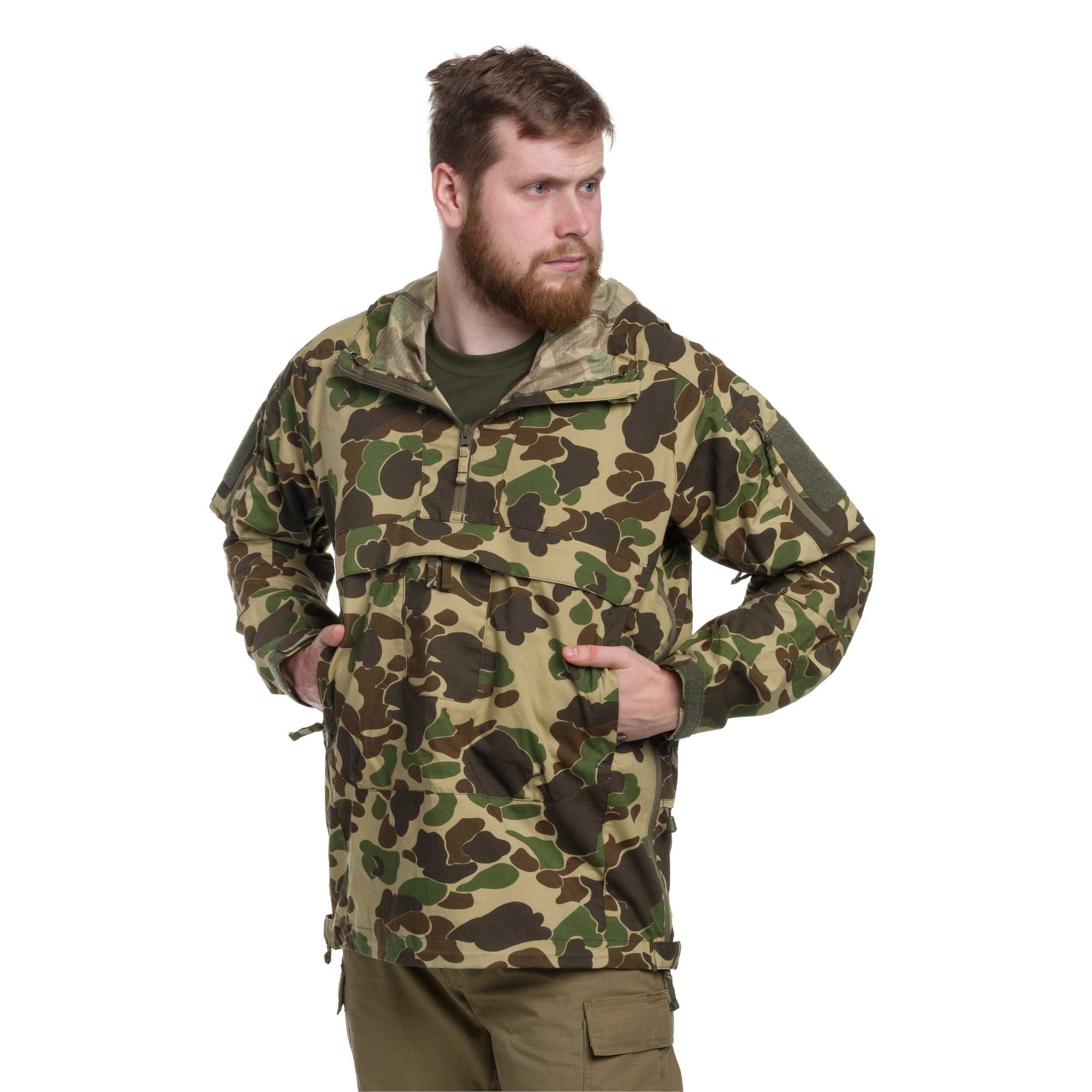 Bunda Helikon-Tex Anorak Tracer PolyCotton Stretch Rip-Stop - Duck Hunter