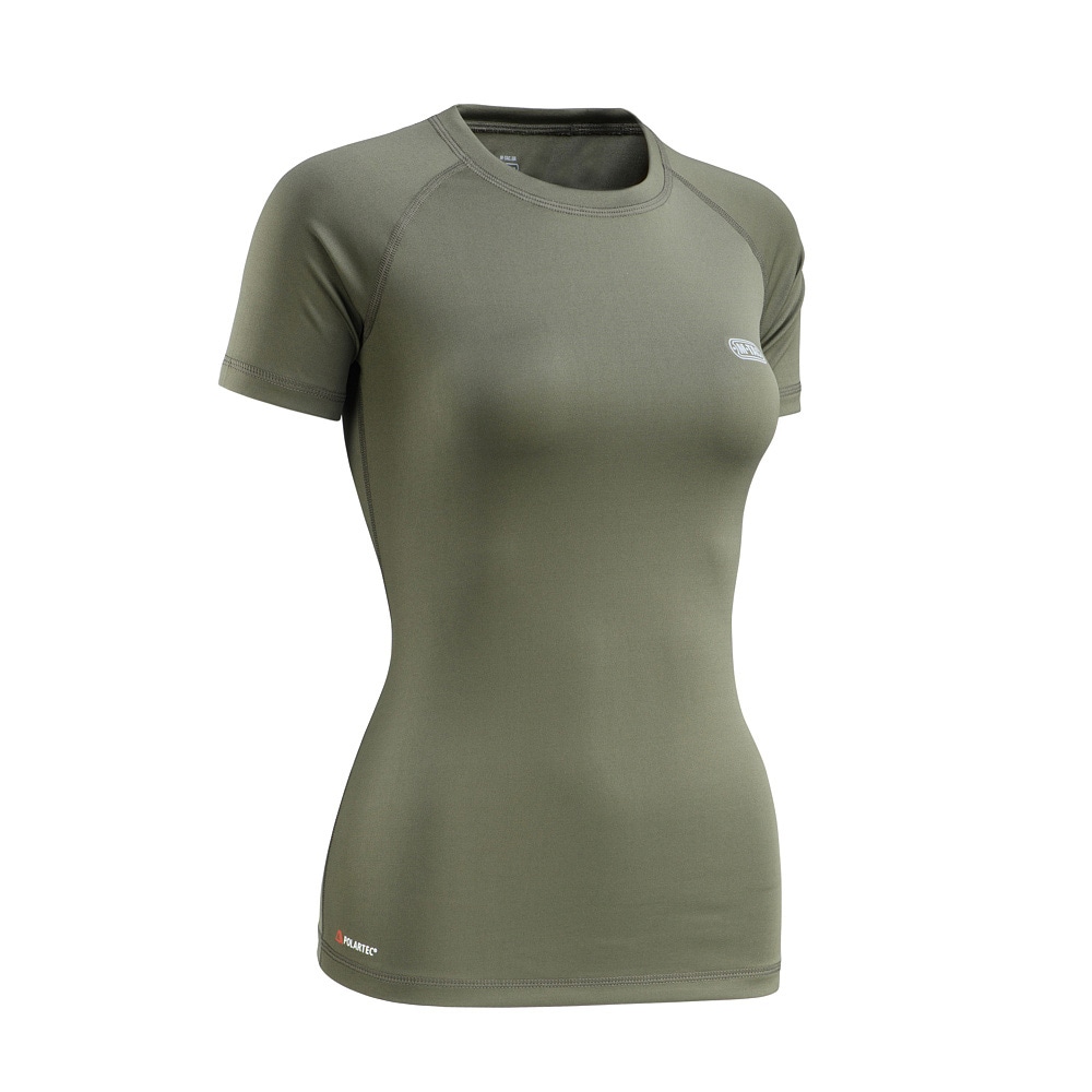 Dámské termoaktivní tričko M-Tac Ultra Light Polartec Lady Short Sleeve - Dark Olive