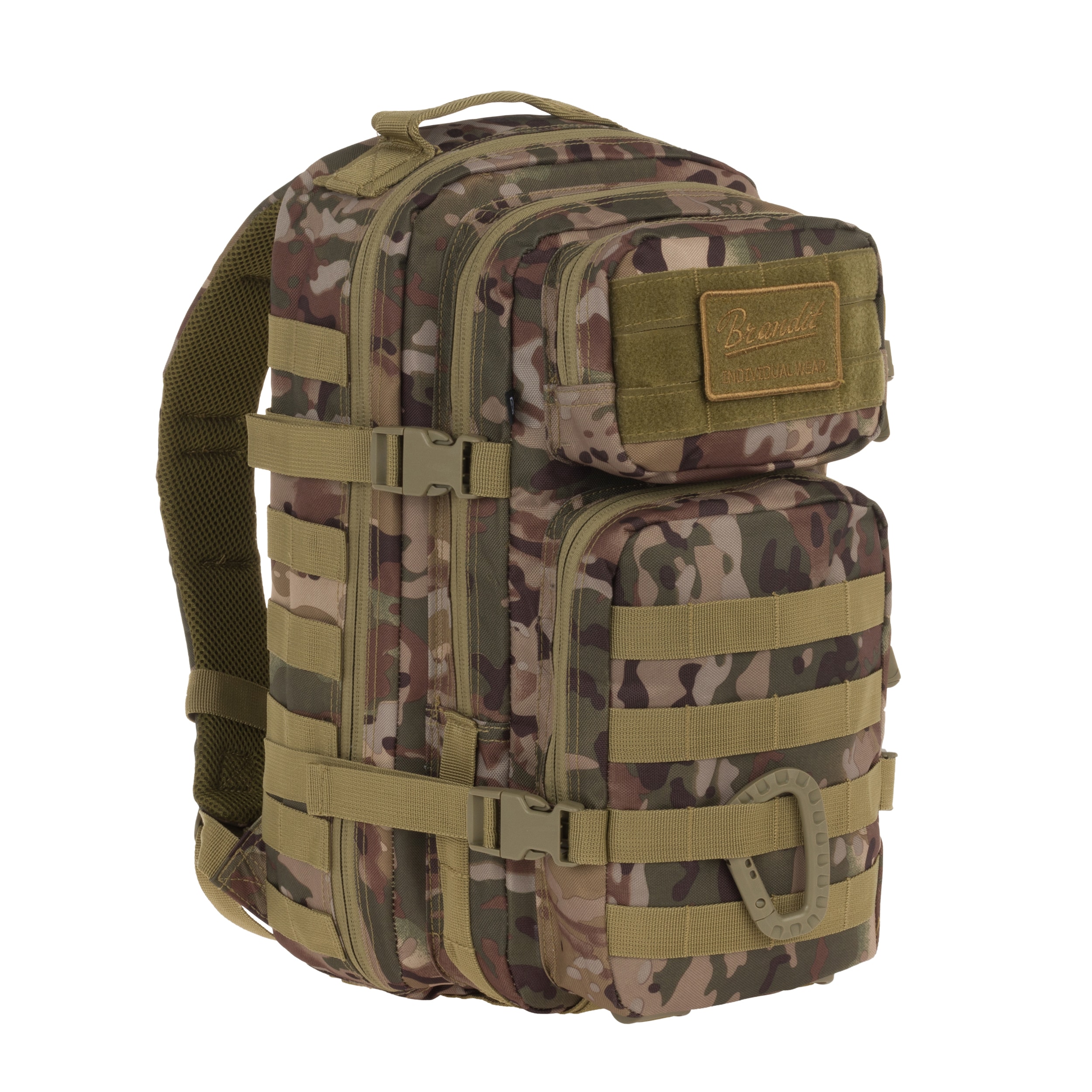 Batoh Brandit Assault Pack Medium 25 l – Arid MC Camo