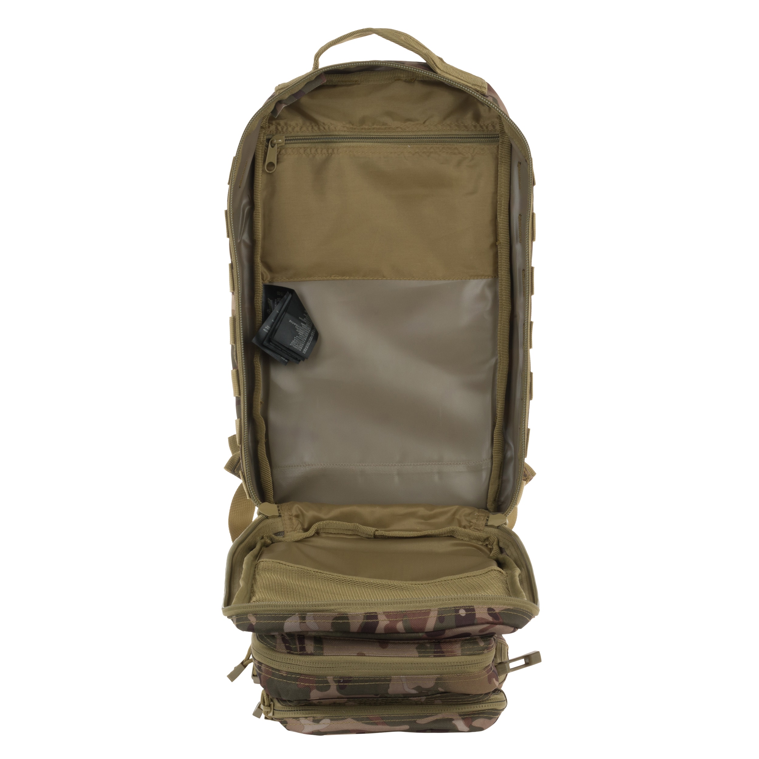 Batoh Brandit Assault Pack Medium 25 l – Arid MC Camo