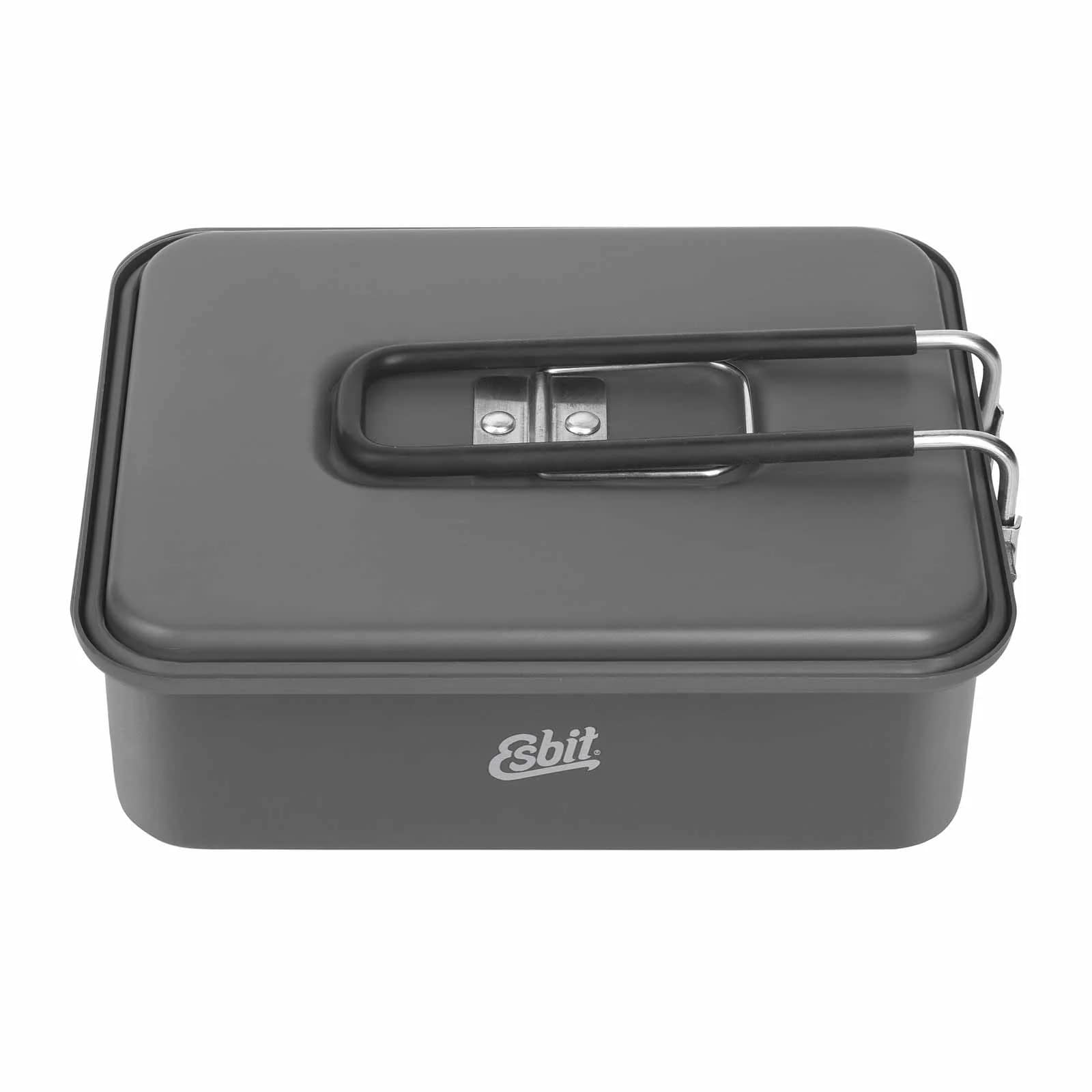 Turistický hrnec s víkem Esbit Camping Pot aluminium - 1200 ml