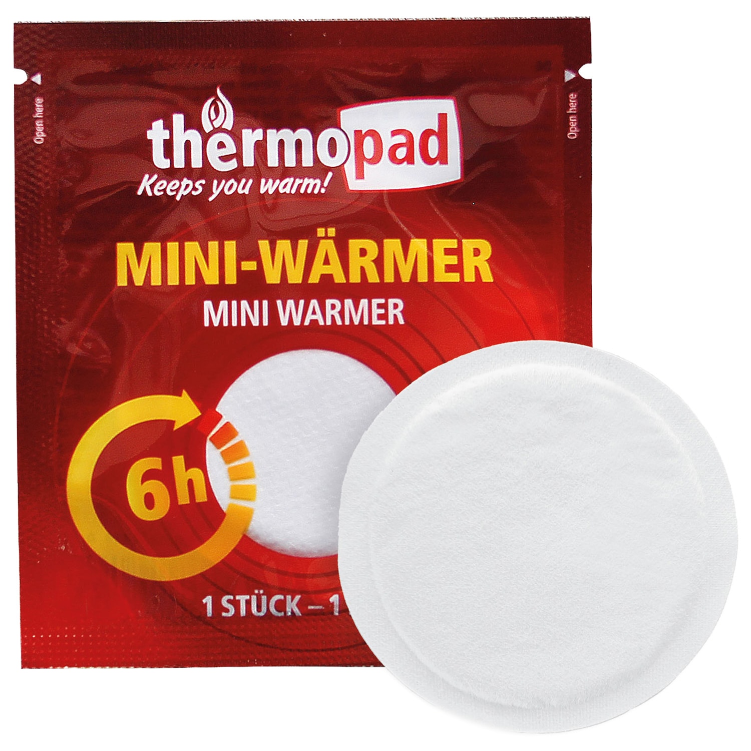 Chemický ohřívač Thermopad Mini – 10 ks