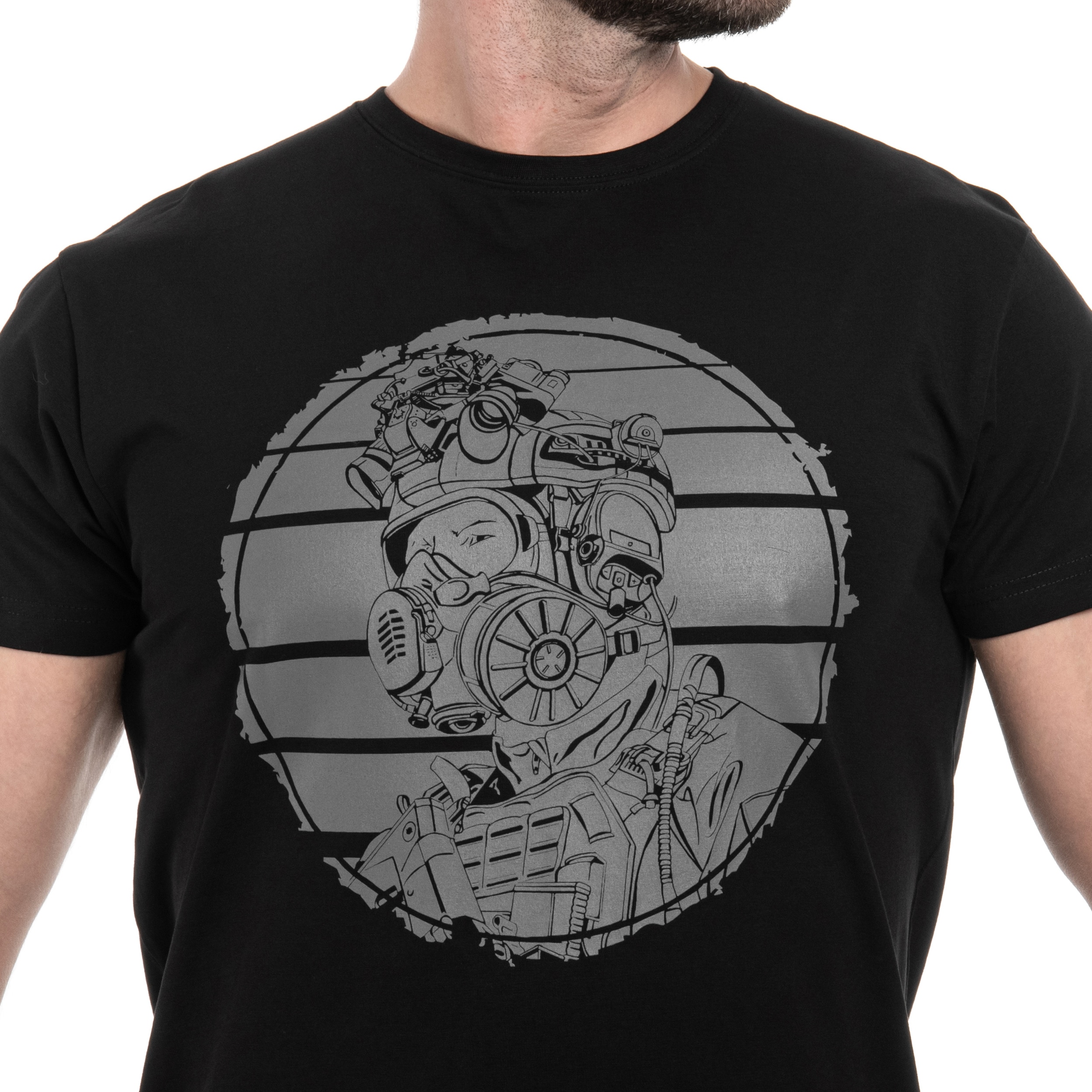 Tričko Maskpol T-SHC-01 - černé