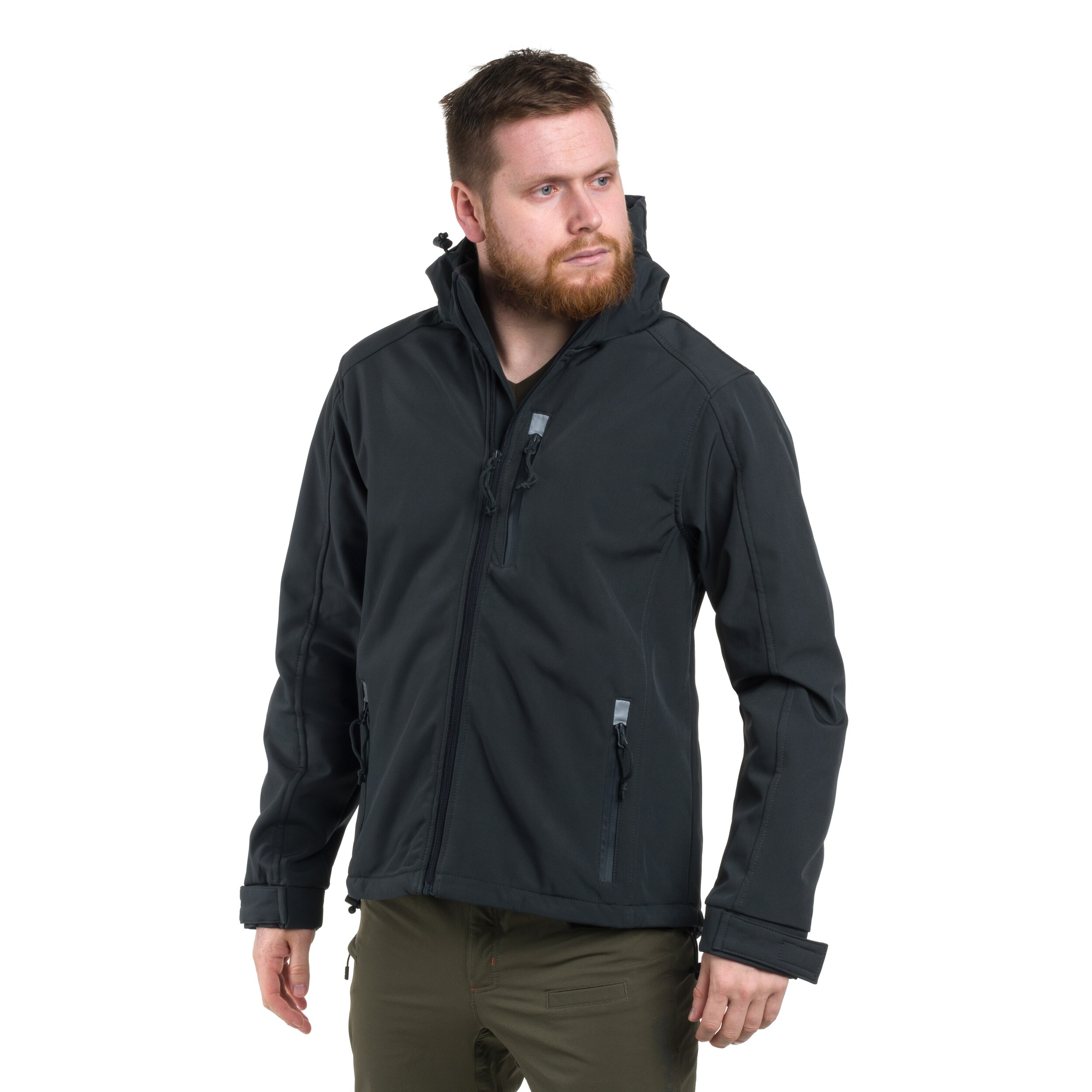 Bunda Brandit Softshell Hurricane -  Anthracite