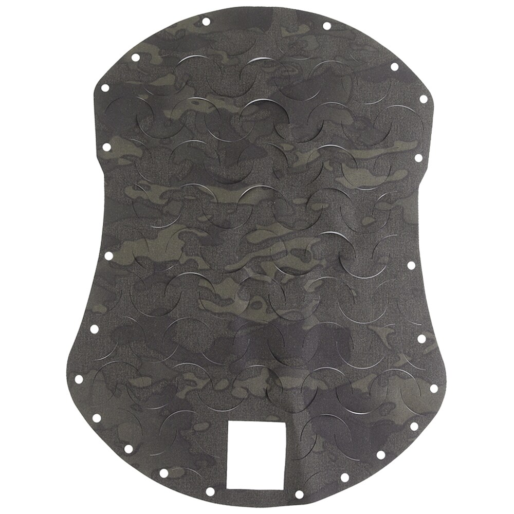 Univerzální maskování na helmu Wosport Laser Cut Cover – MultiCam Black