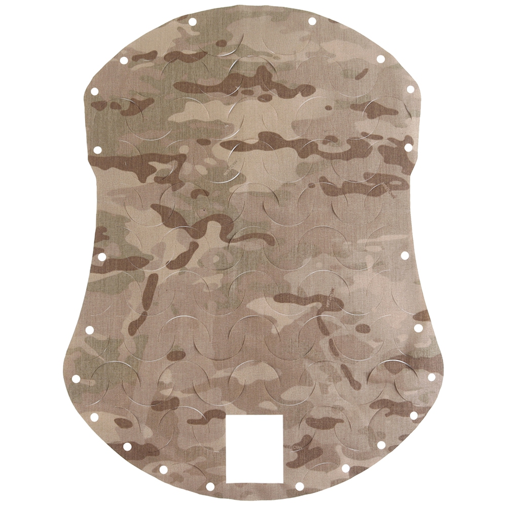 Univerzální maskování na helmu Wosport Laser Cut Cover – MultiCam Arid