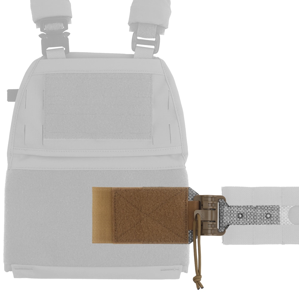 Sada adaptérů QD Wosport pro taktickou vestu – Coyote Brown