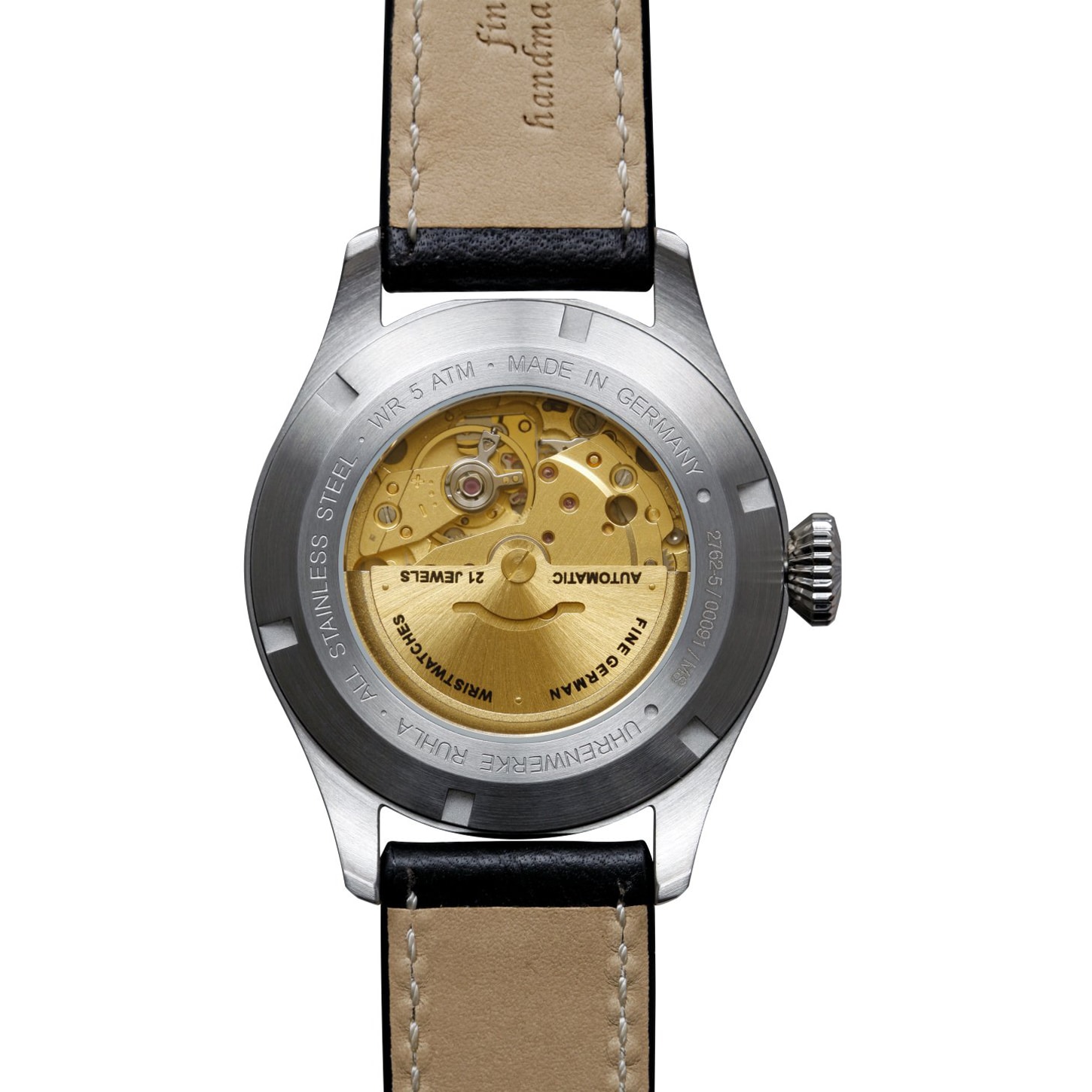 Hodinky Bauhaus Aviation Tornado Automatik 27625 - Black