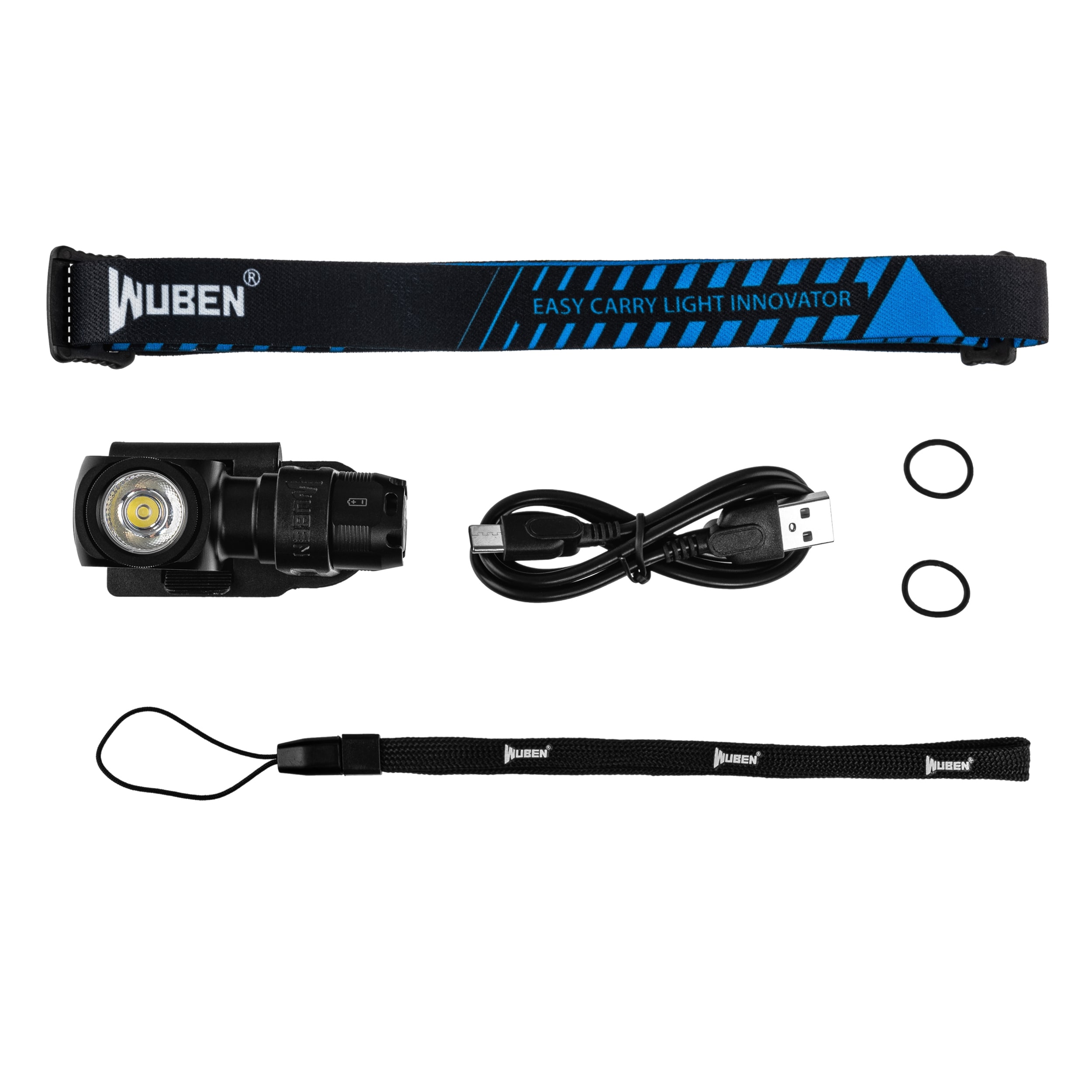 Svítilna čelová Wuben H5 - 400 lumenů